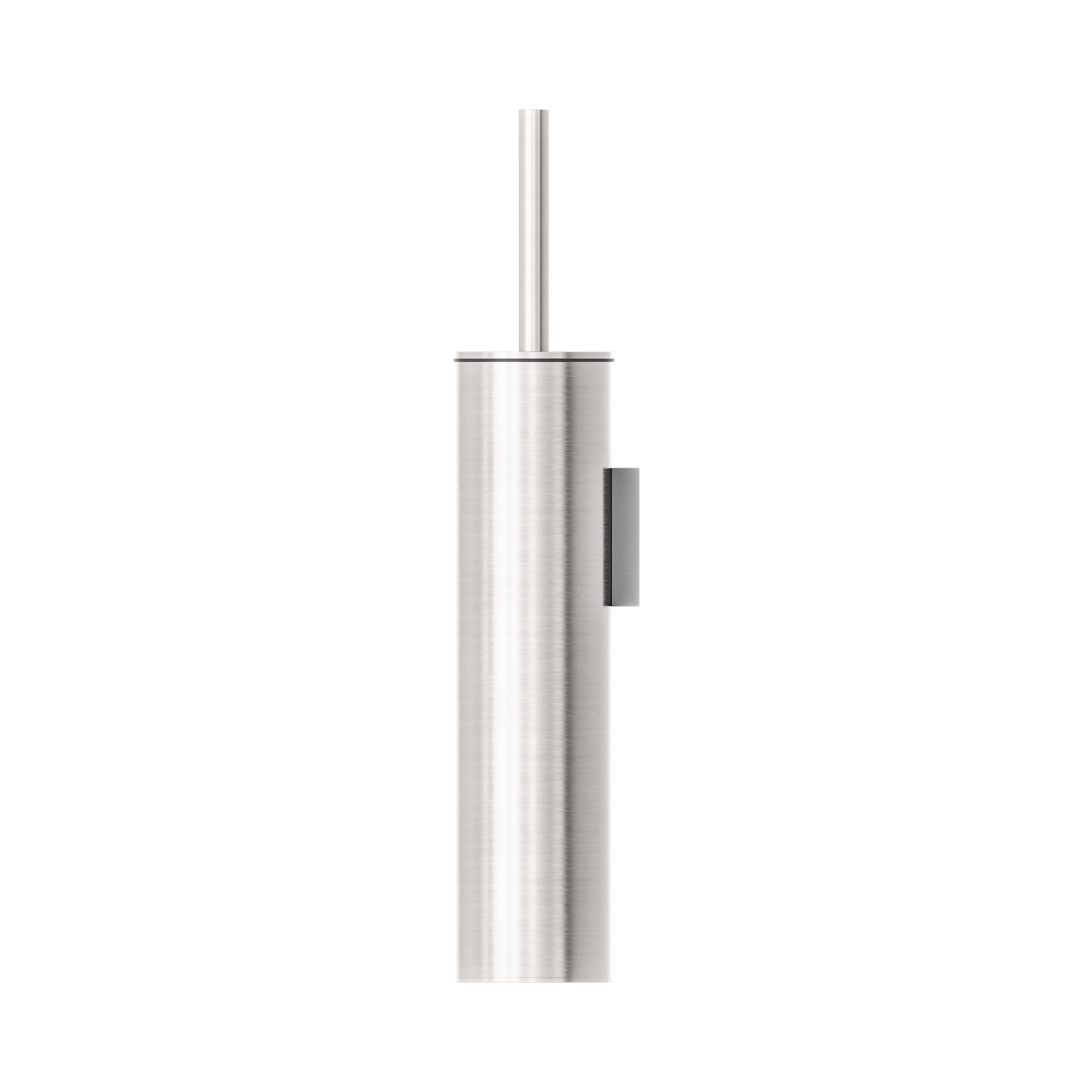 NR1988 BN Mecca Toilet Brush Holder Brushed Nickel image 2