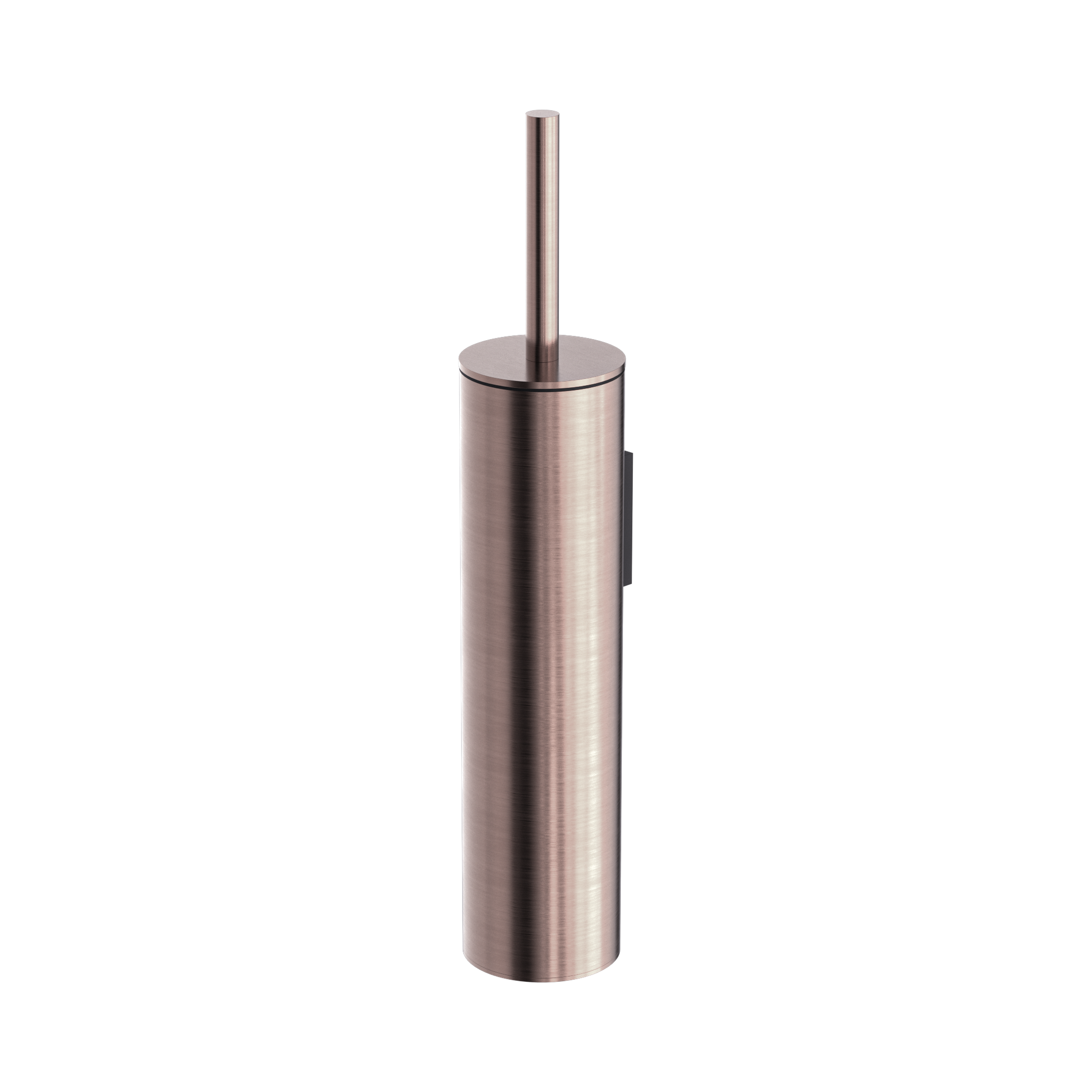 NR1988 BZ Mecca Toilet Brush Holder Brushed Bronze image 1