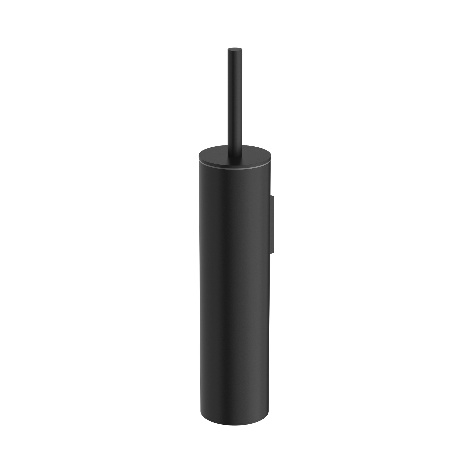 NR1988 MB Mecca Toilet Brush Holder Matte Black image 1