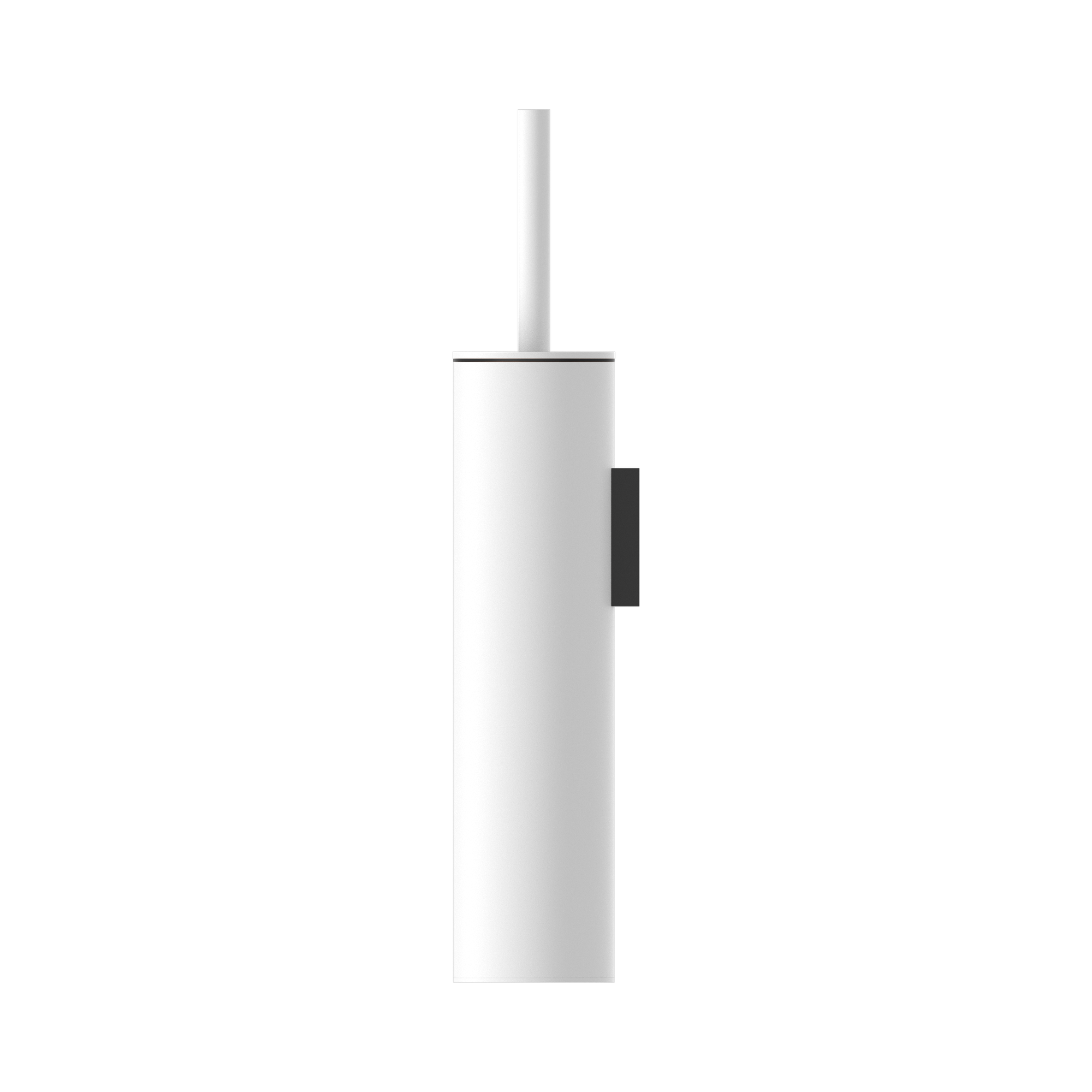 NR1988 MW Mecca Toilet Brush Holder Matte White image 2