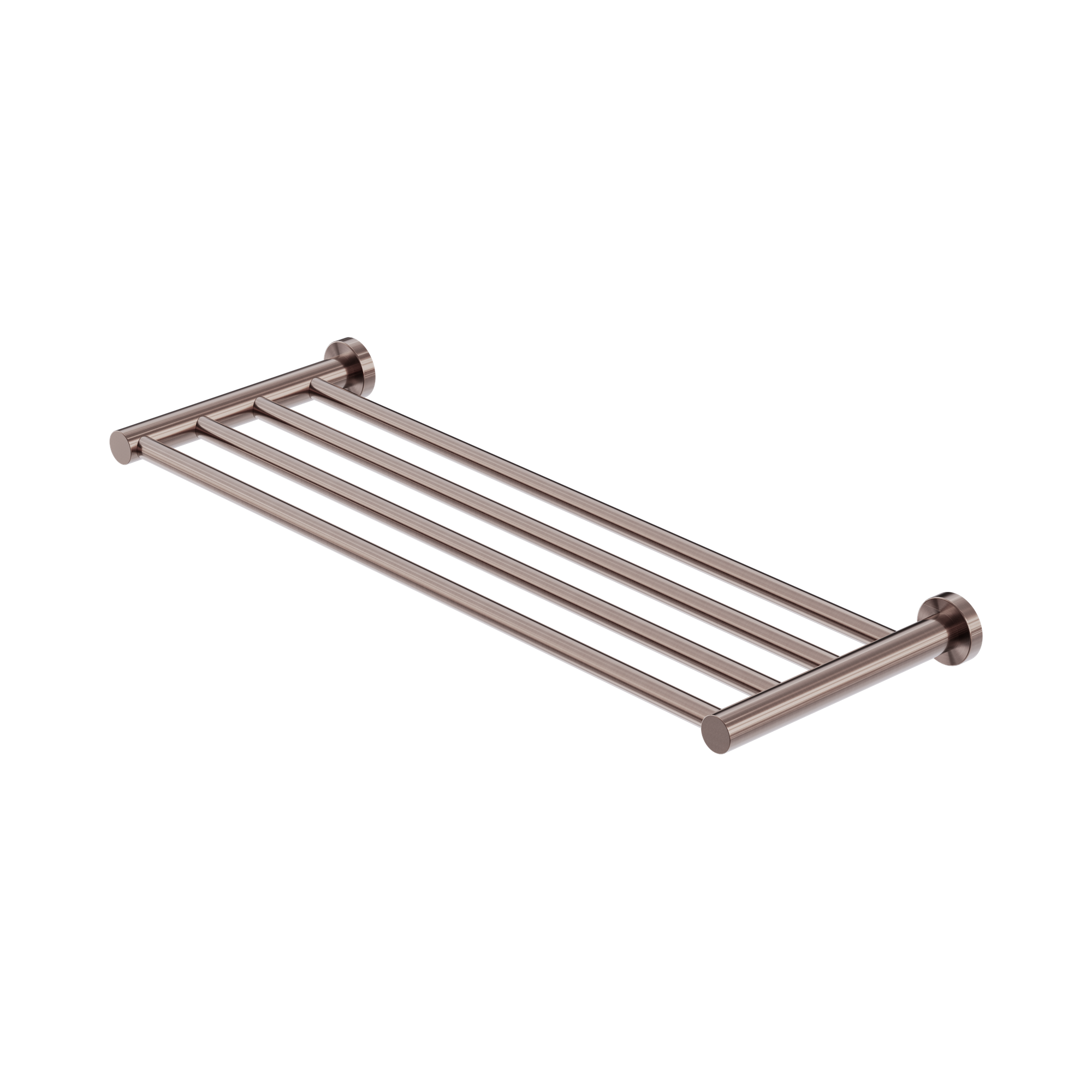 NR1989 BZ Mecca Towel Rack Brushed Bronze image 1