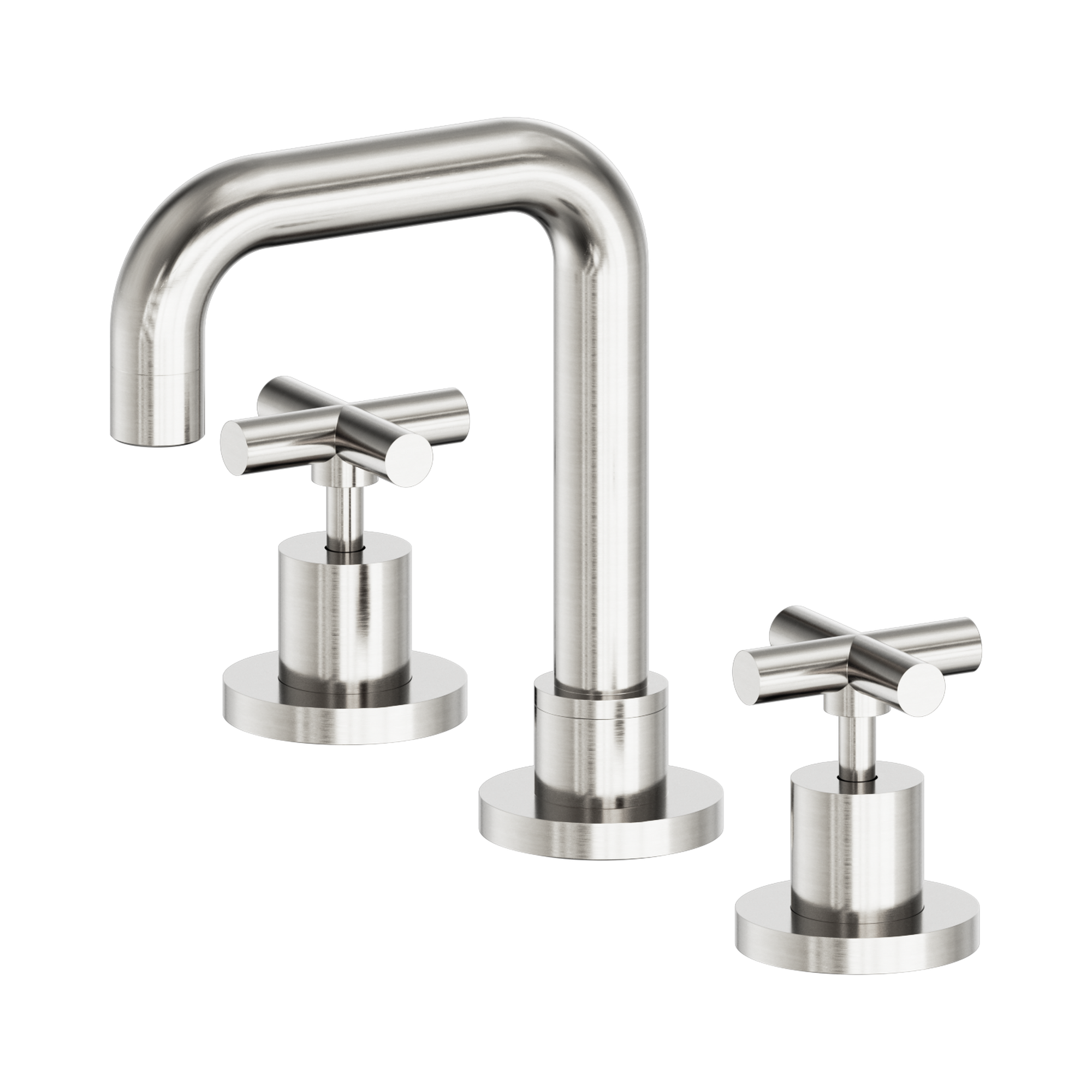 NR201601 BN X Plus Basin Set Brushed Nickel image 1