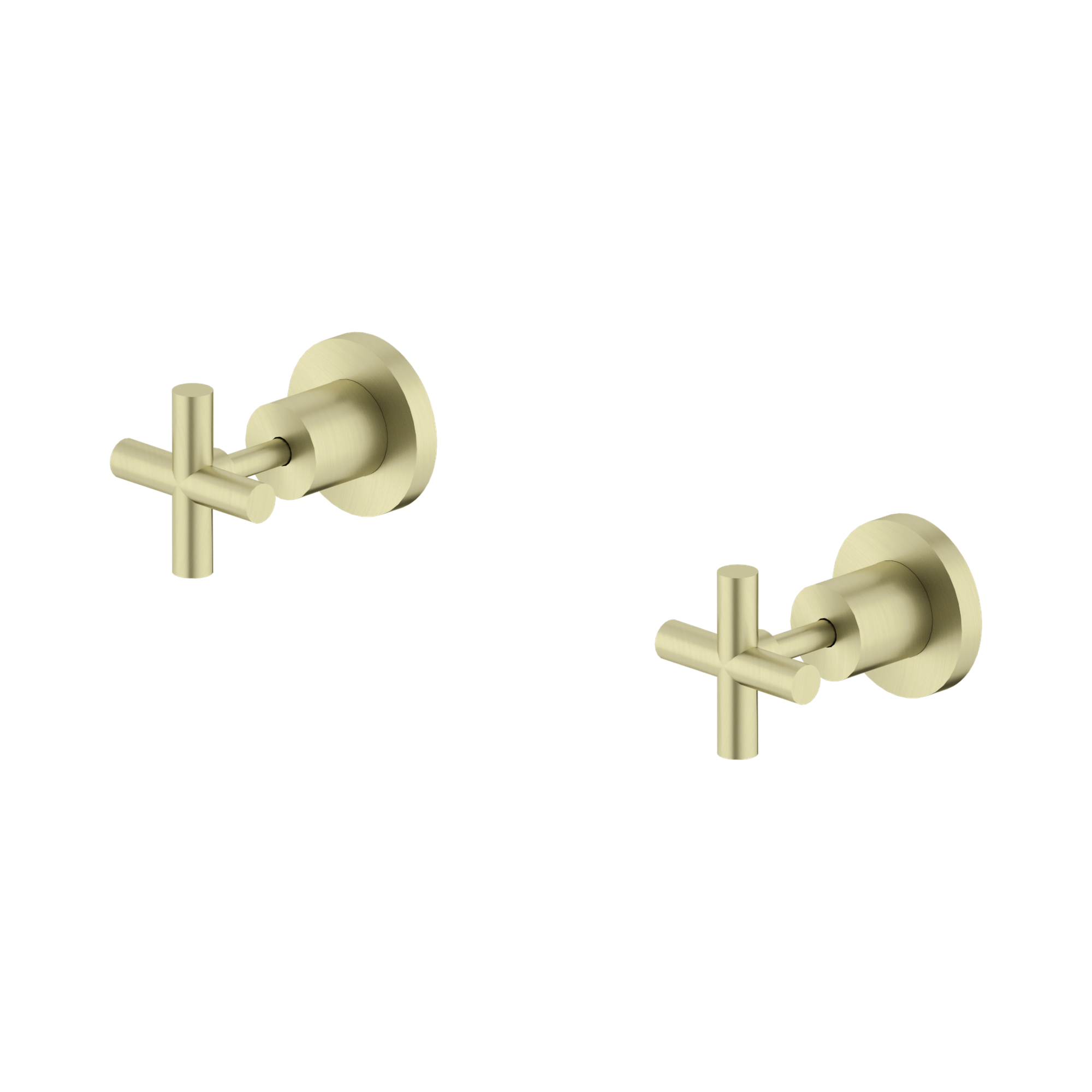 NR201609 BG X Plus Wall Tops Assembly Brushed Gold image 1