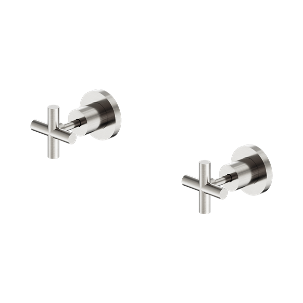 NR201609 BN X Plus Wall Tops Assembly Brushed Nickel Thumb