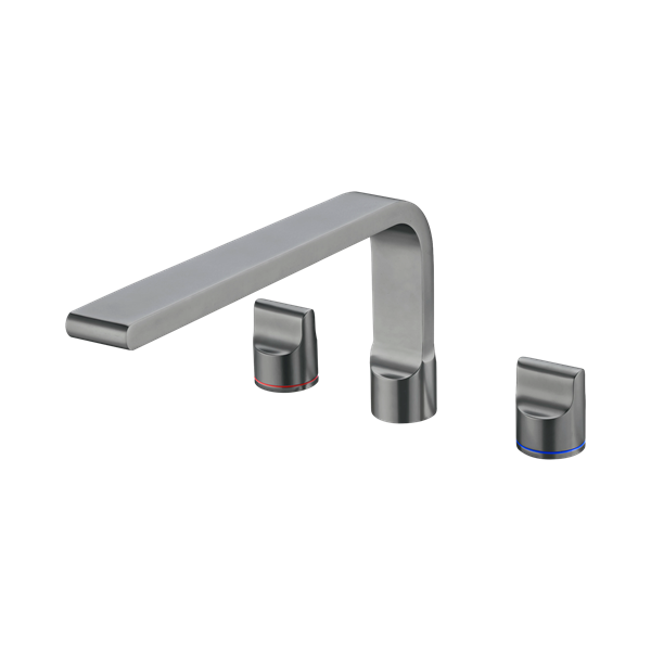NR201703 GM Pearl Bath Set Gun Metal Thumb