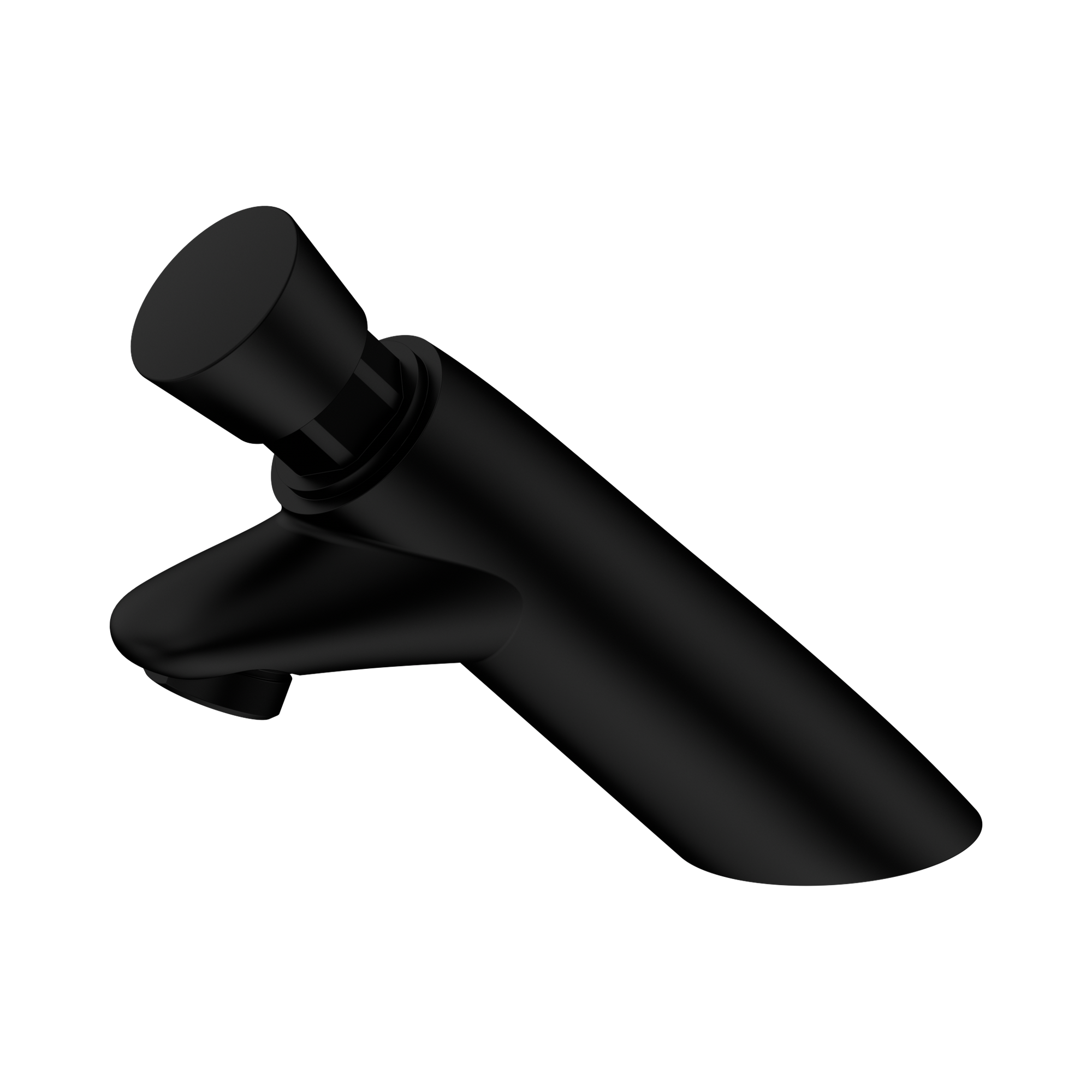 NR202302 PB SS316 Lead Free Timeflow Push Button Pillar Tap PVD Black image 1