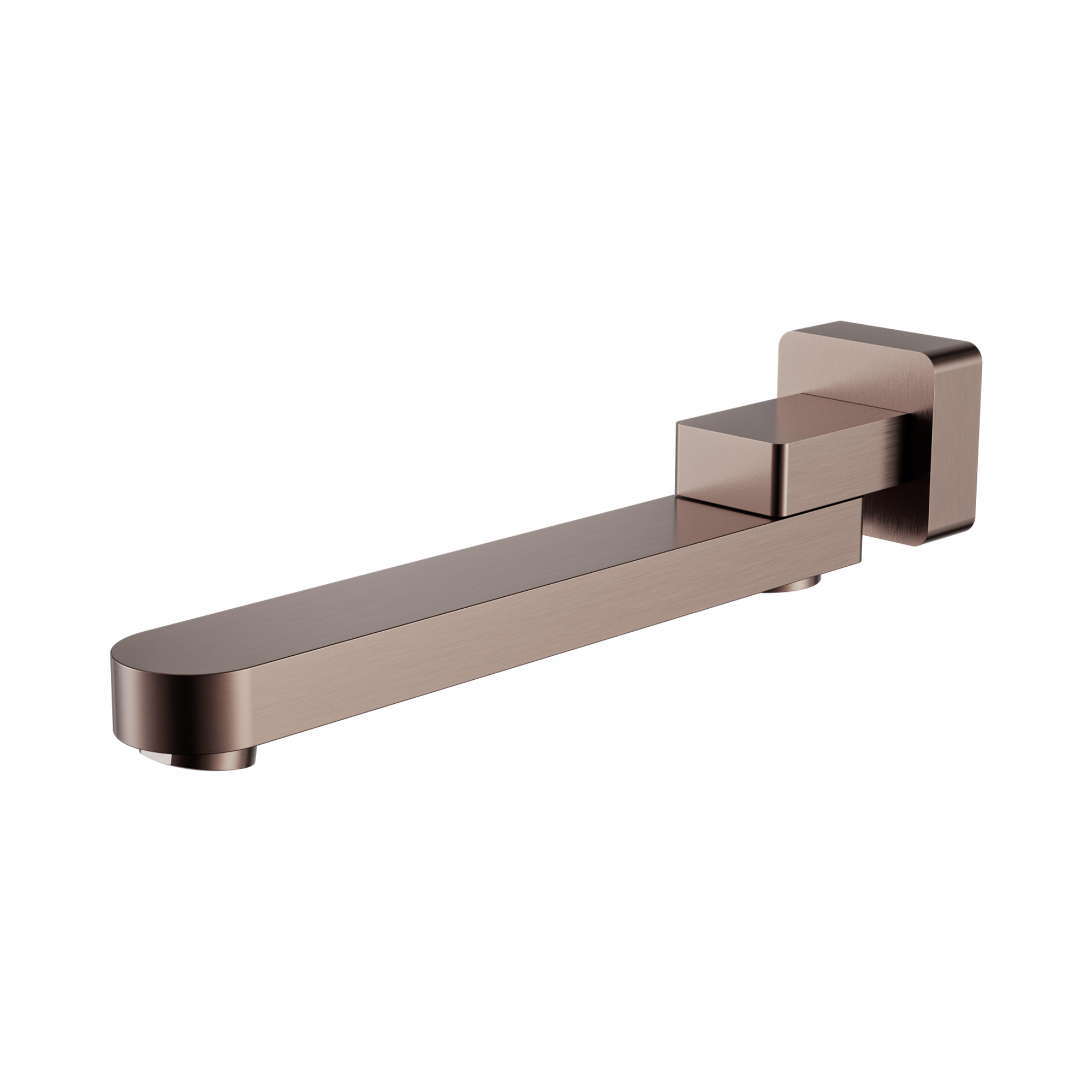 NR207 BZ Bianca Swivel Bath Spout Only Brushed Bronze image 1