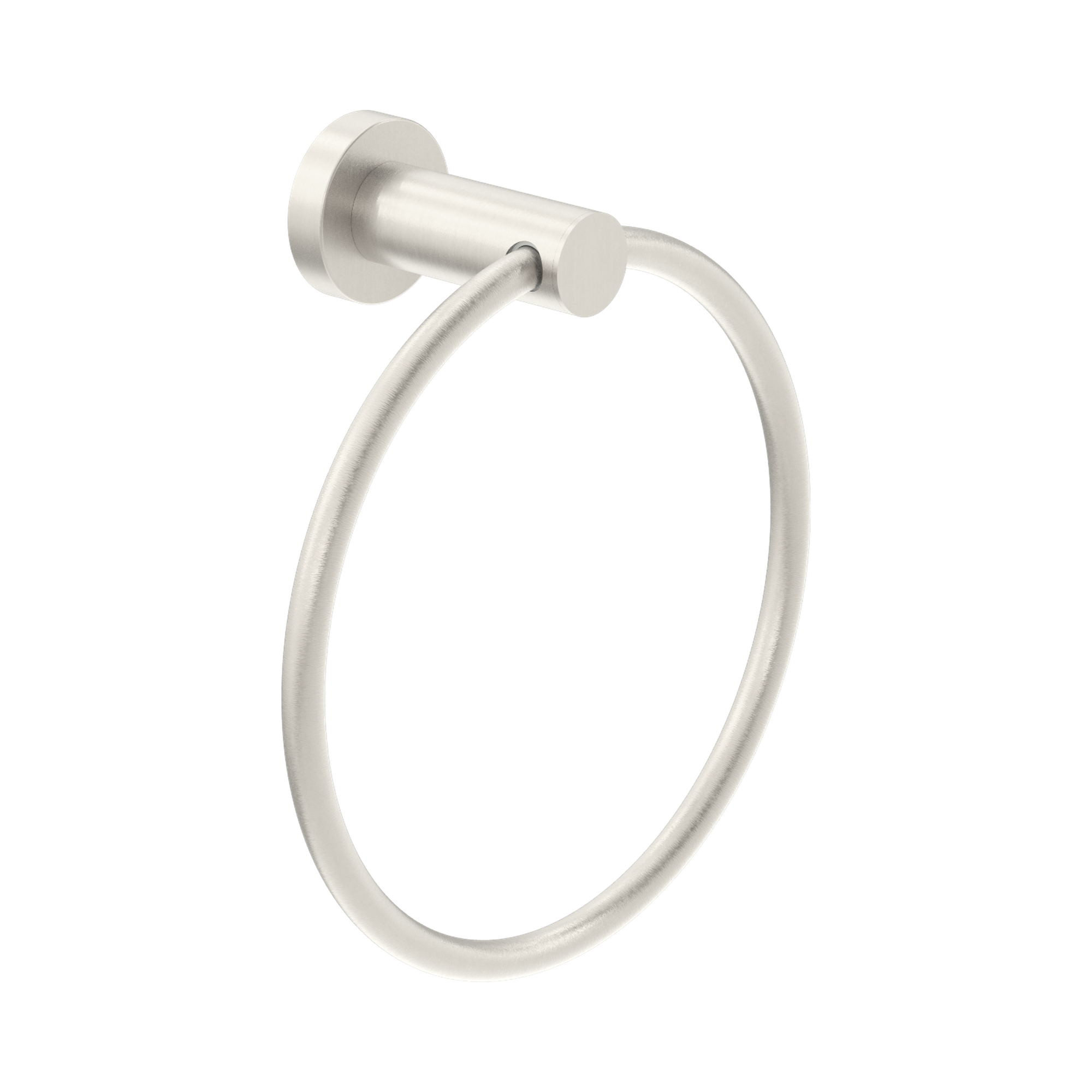 NR2080 BN Classic Hand Towel Ring Brushed Nickel image 1