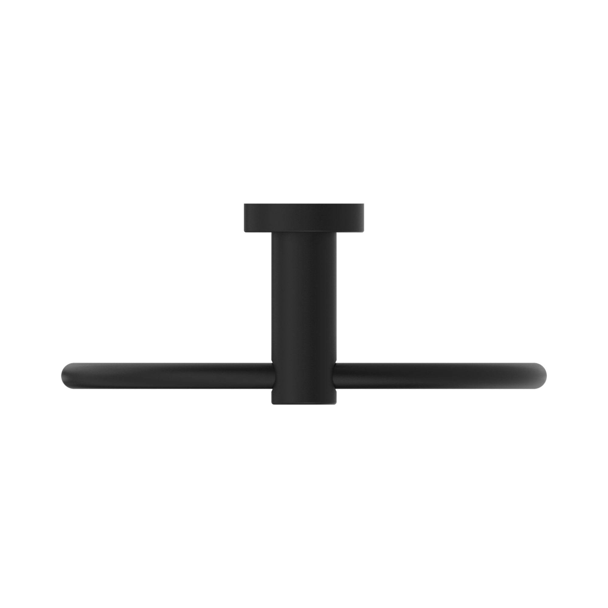 NR2080 MB Classic Hand Towel Ring Matte Black image 3