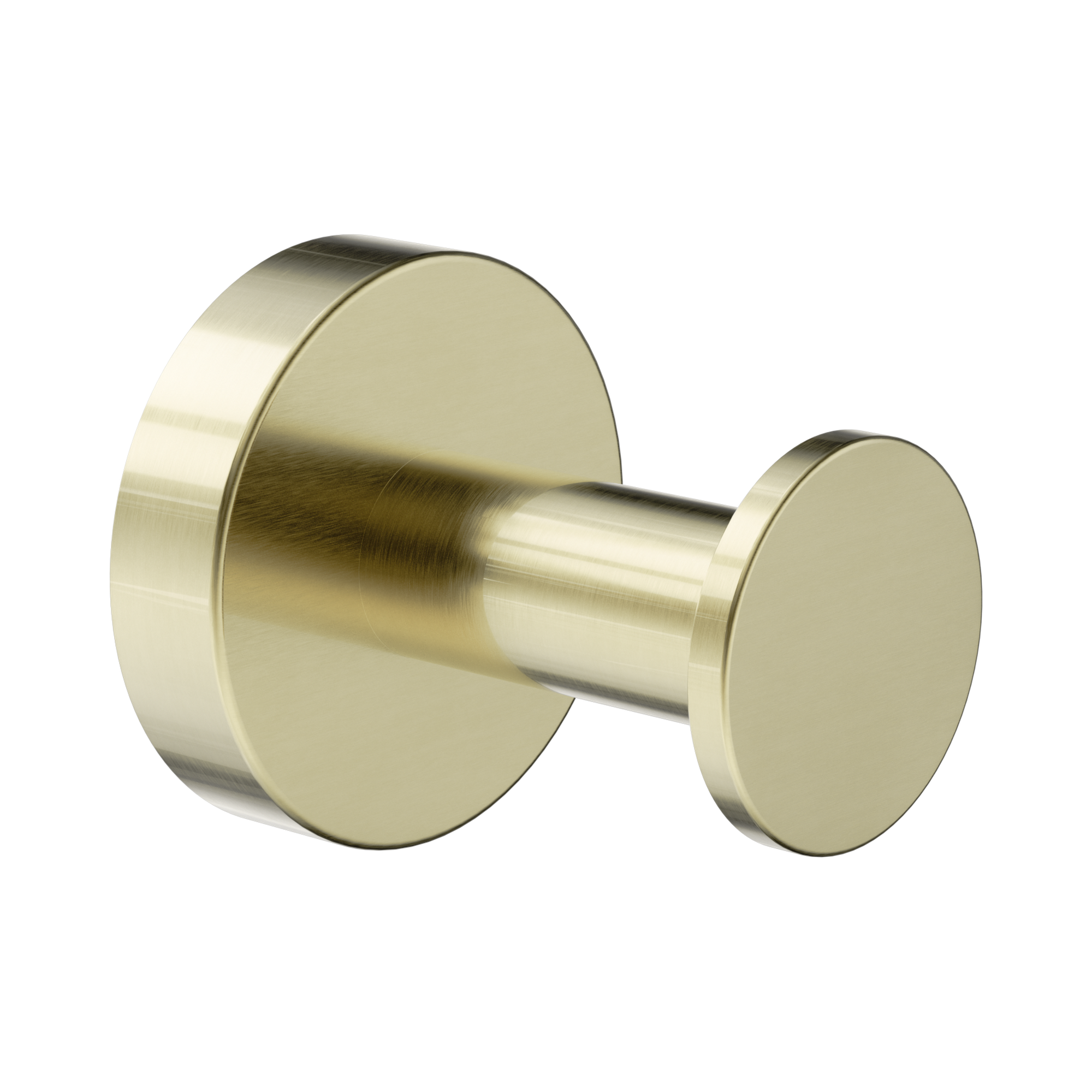 NR2082 BG Dolce II Robe Hook Brushed Gold image 1