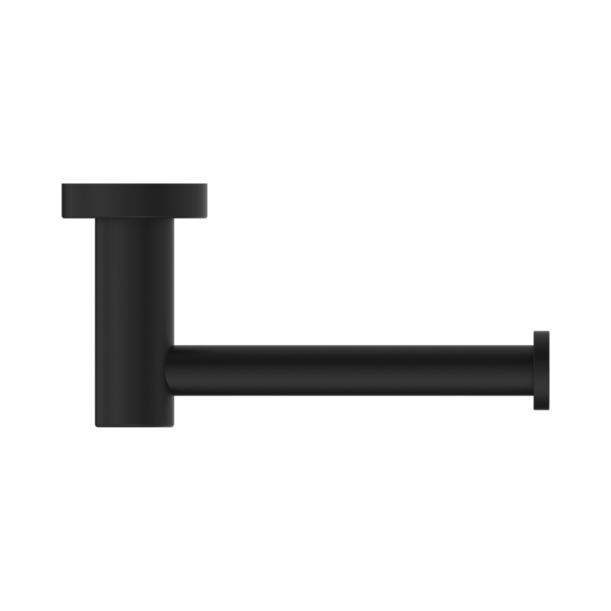 NR2086 MB Classic Toilet Roll Holder Matte Black image 3