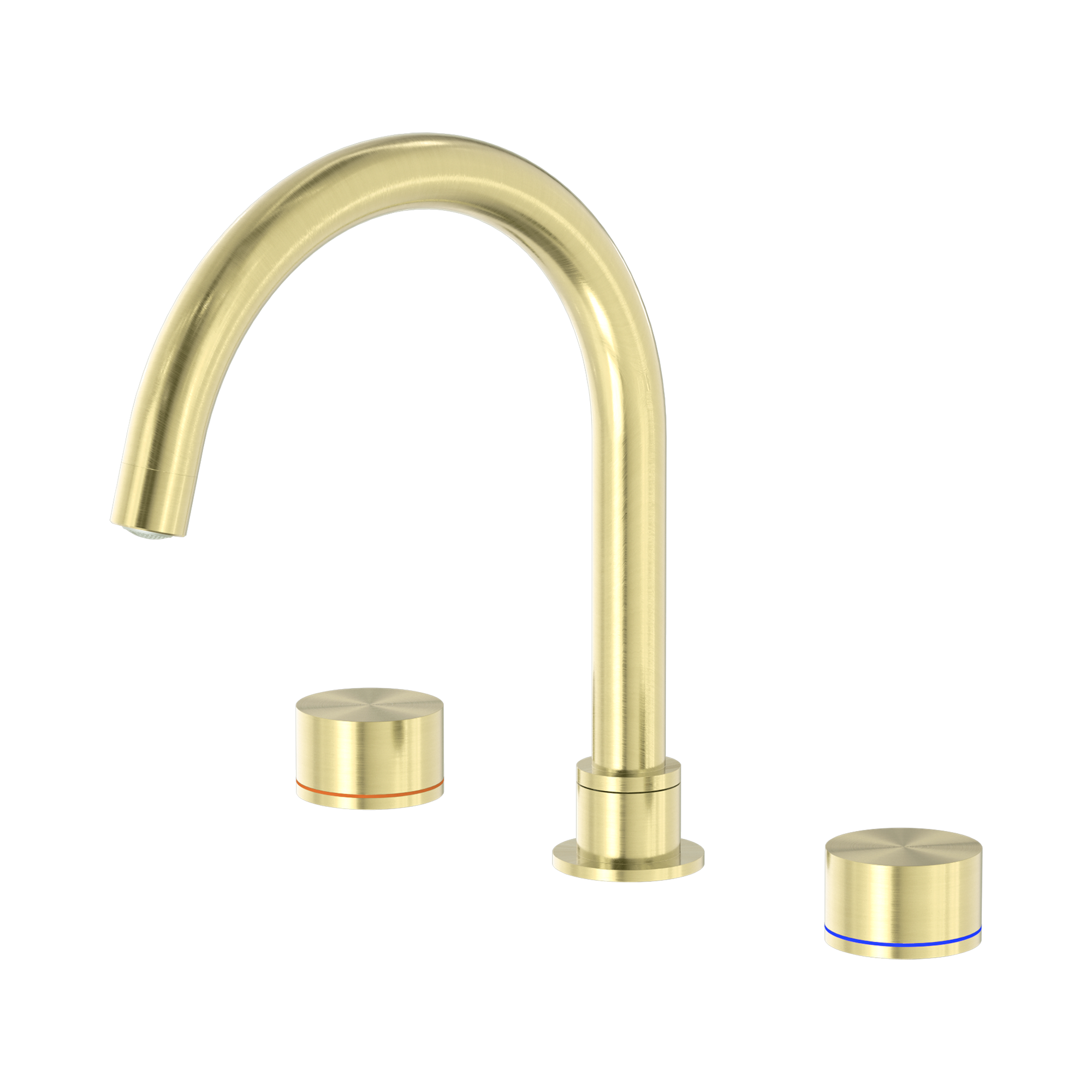NR211703 BG Kara Bath Set Brushed Gold image 1