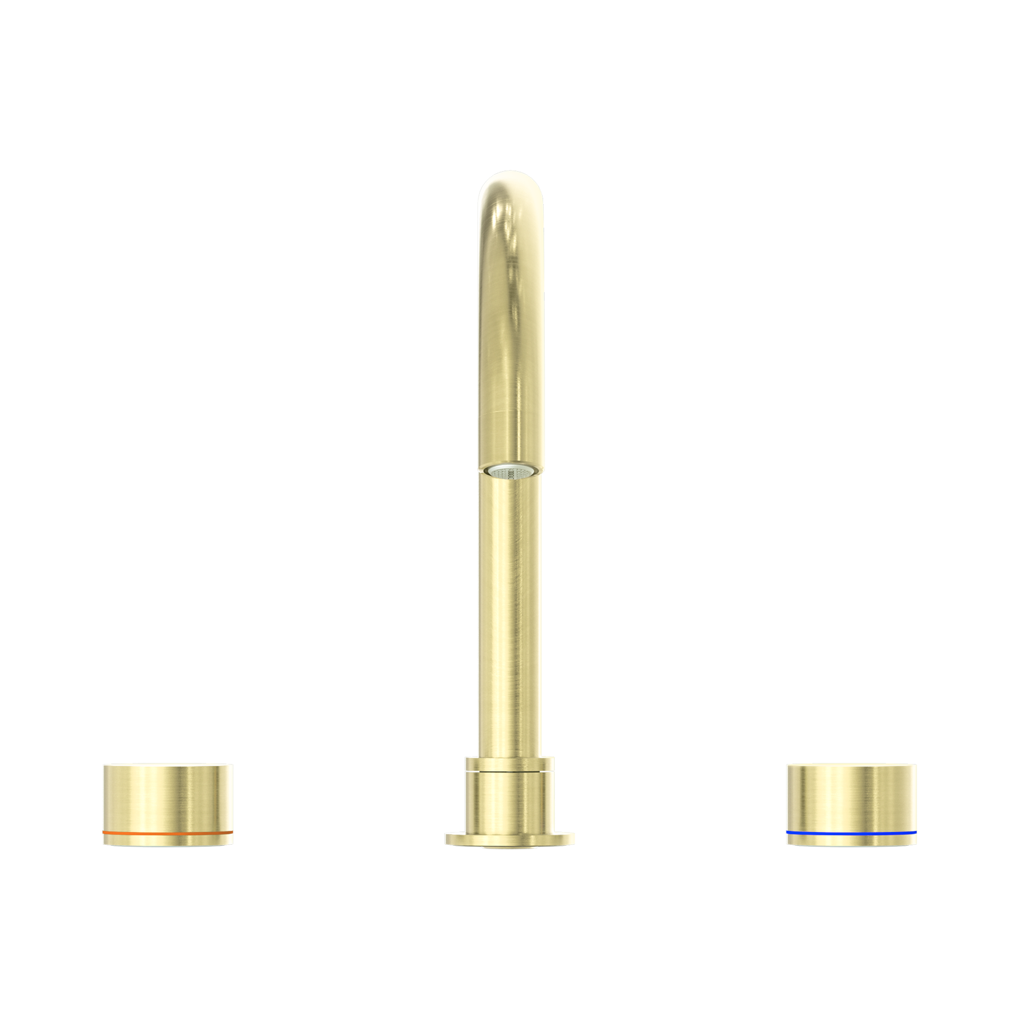 NR211703 BG Kara Bath Set Brushed Gold image 2