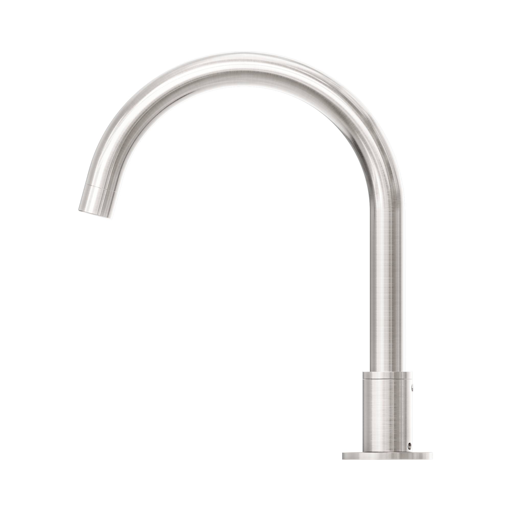 NR211703b BN Kara Hob Mount Bath Spout Only G1 2 Female Inlet Brushed Nickel image 2