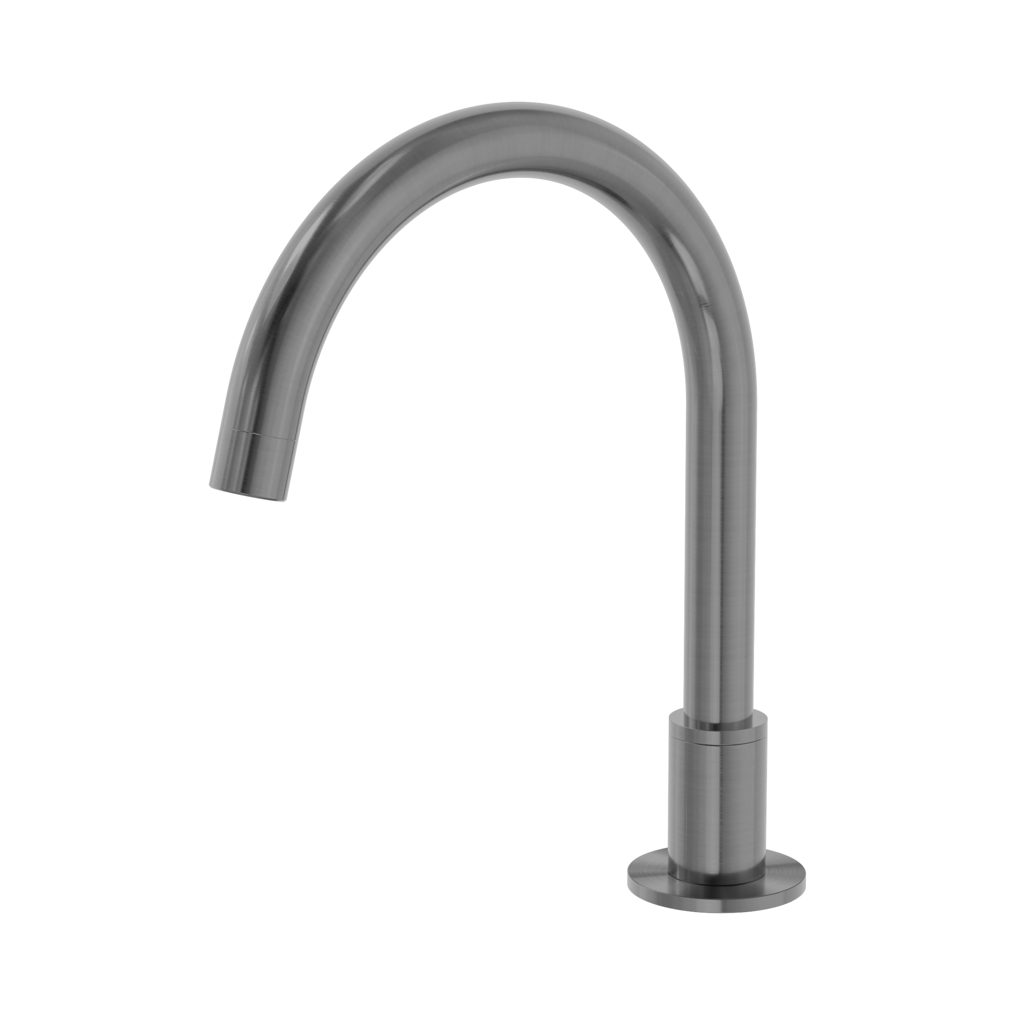 NR211703b GM Kara Hob Mount Bath Spout Only G1 2 Female Inlet Gun Metal image 1