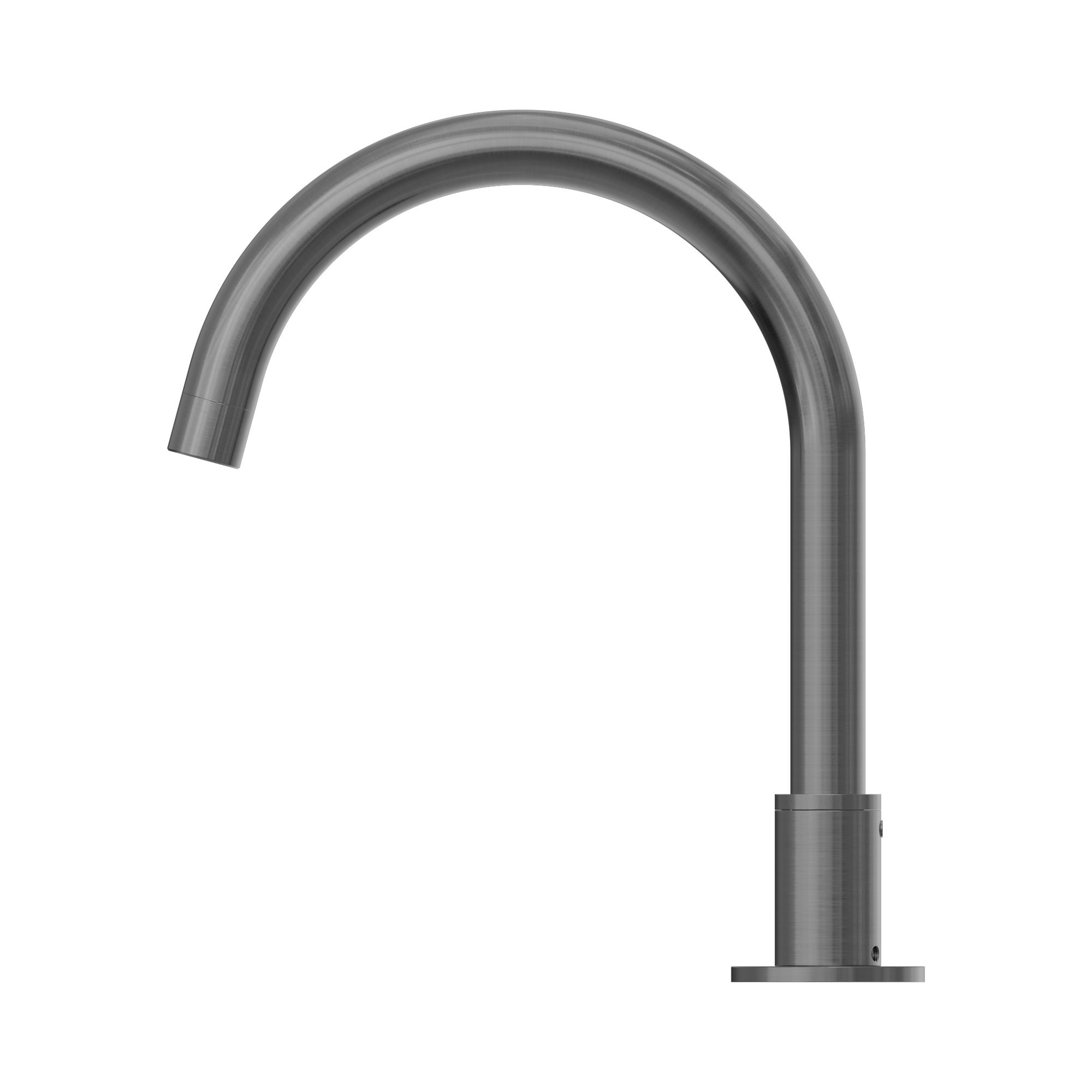 NR211703b GM Kara Hob Mount Bath Spout Only G1 2 Female Inlet Gun Metal image 2