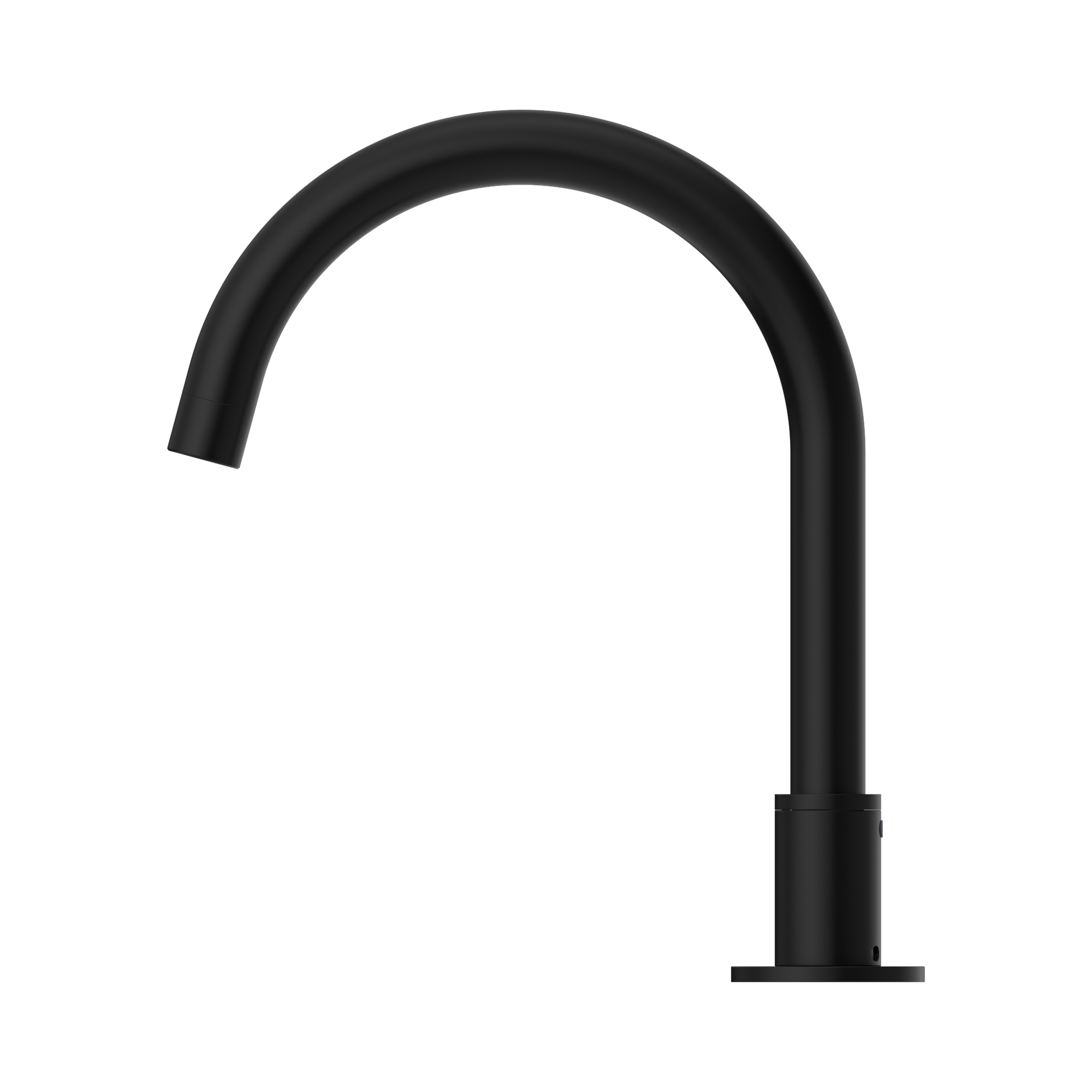 NR211703b MB Kara Hob Mount Bath Spout Only G1 2 Female Inlet Matte Black image 2