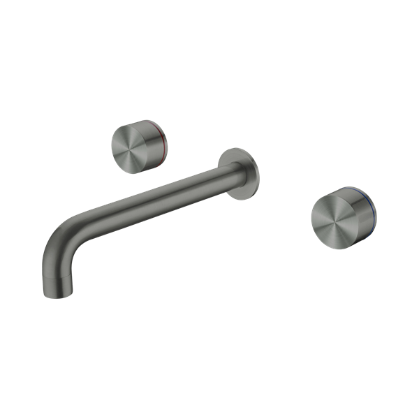 NR211707a217 GM Kara Wall Basin Set 215mm Gun Metal Thumb