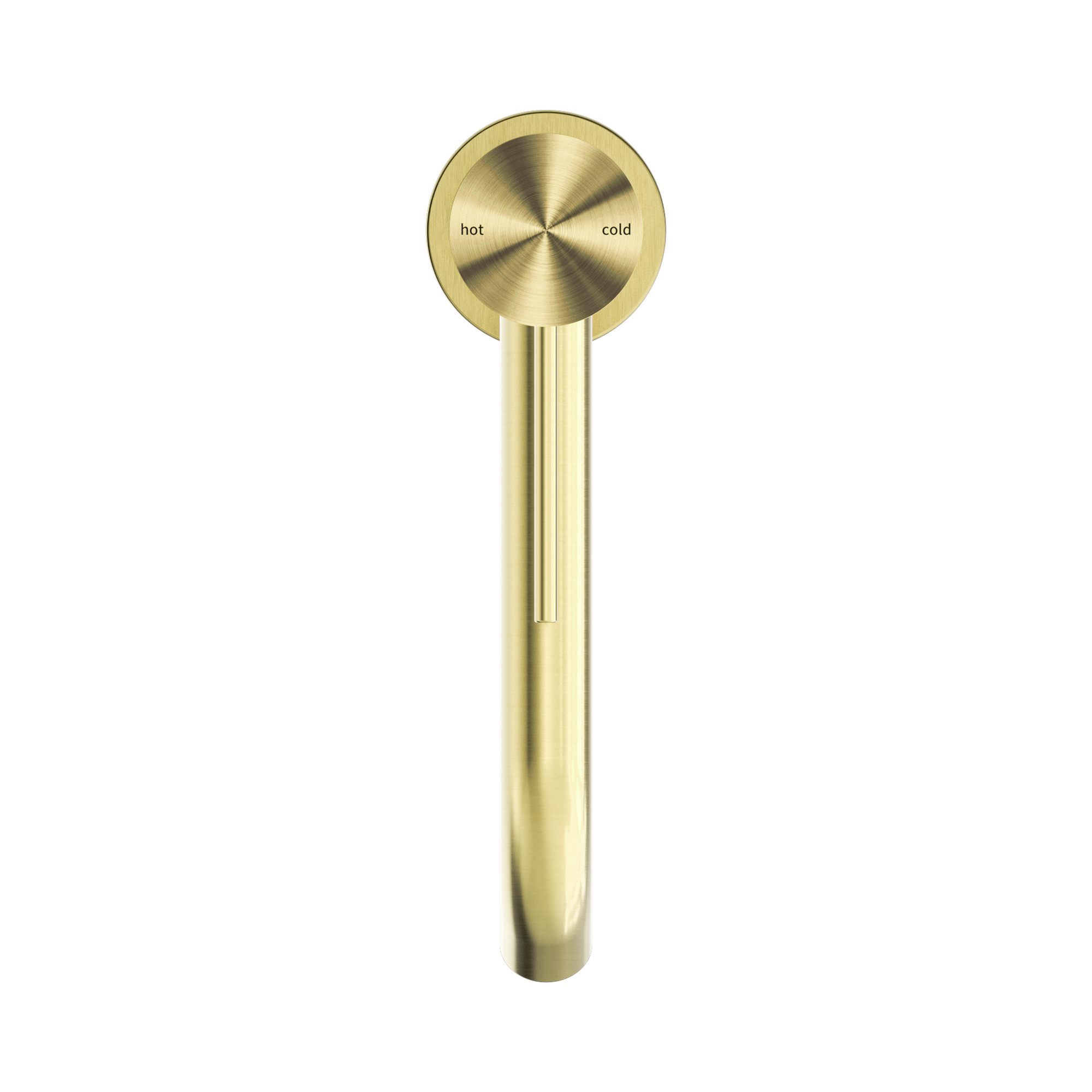 NR221901 EBG Mecca Mid Tall Basin Mixer Brushed Gold image 2