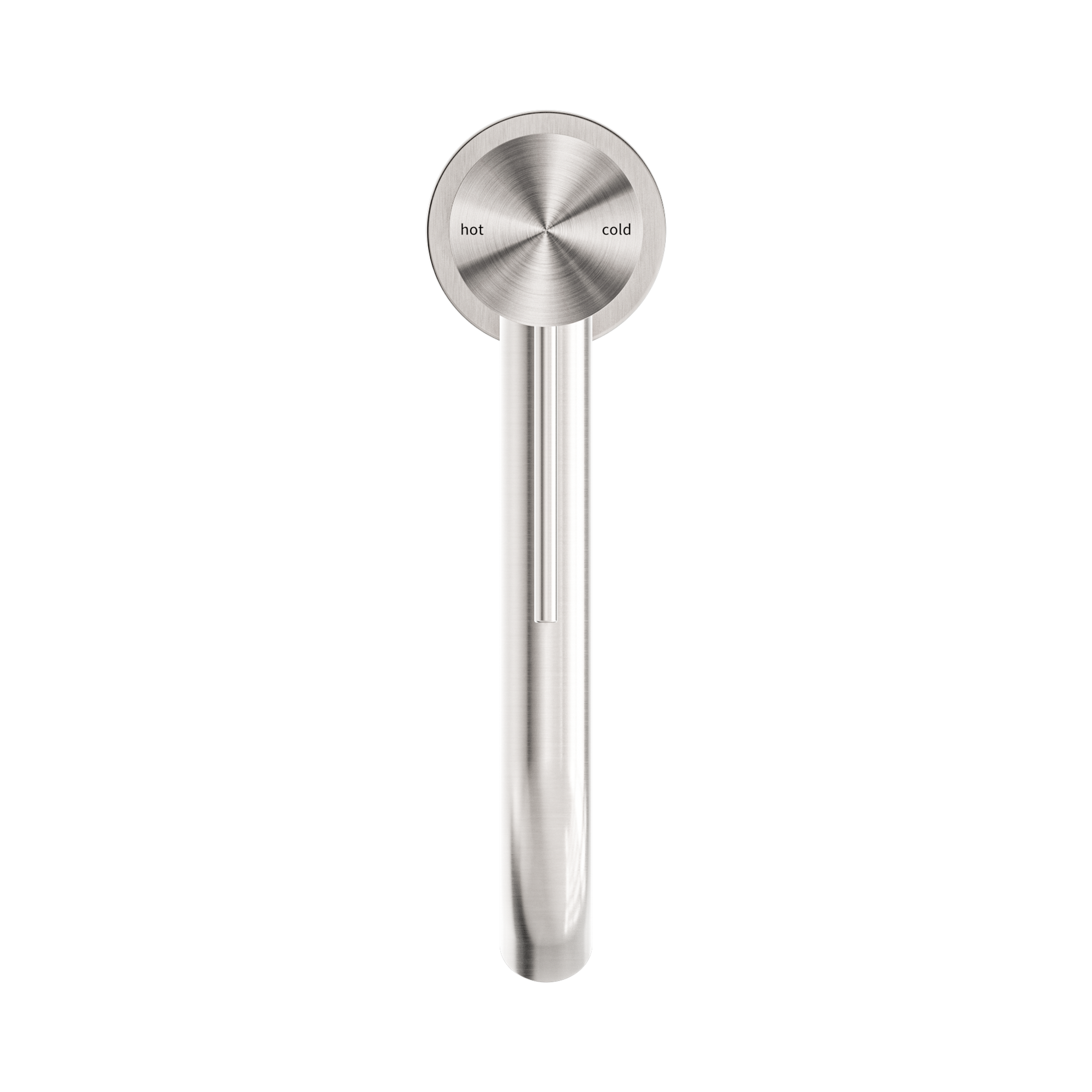 NR221901 EBN Mecca Mid Tall Basin Mixer Brushed Nickel image 2