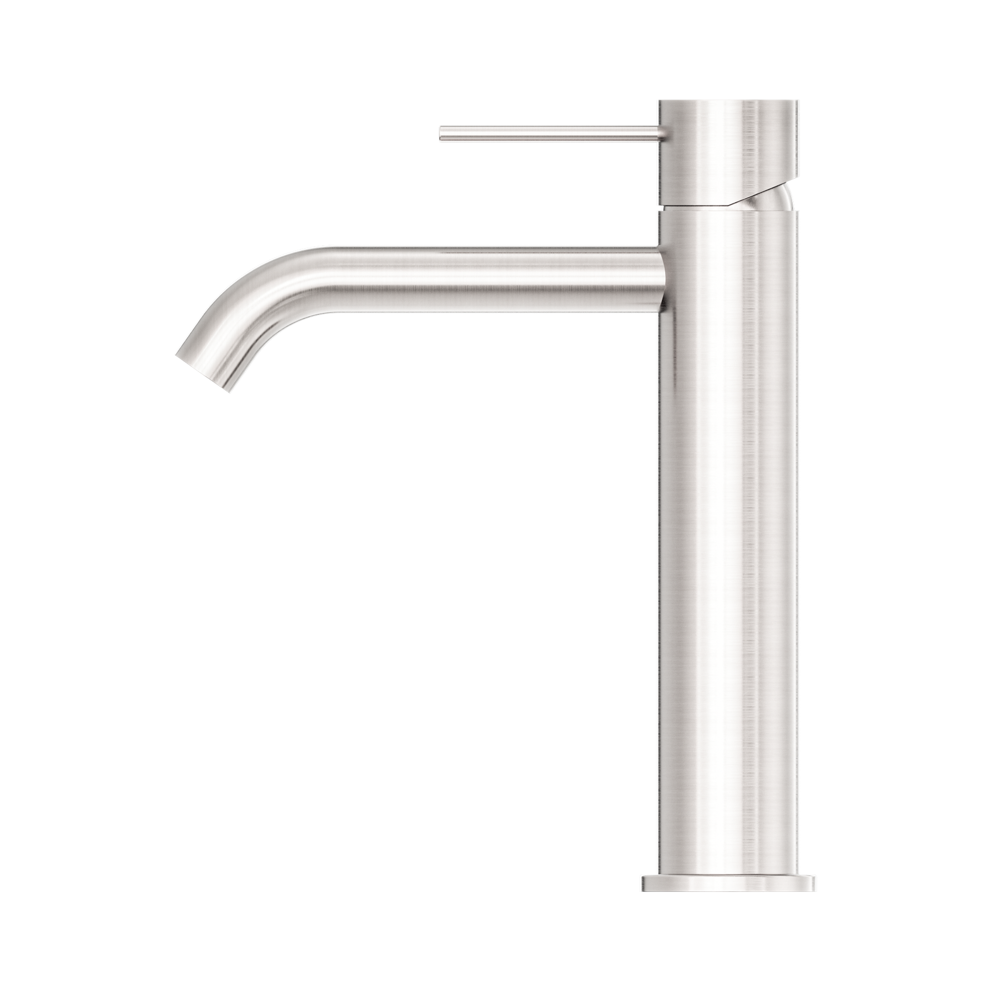 NR221901 EBN Mecca Mid Tall Basin Mixer Brushed Nickel image 3