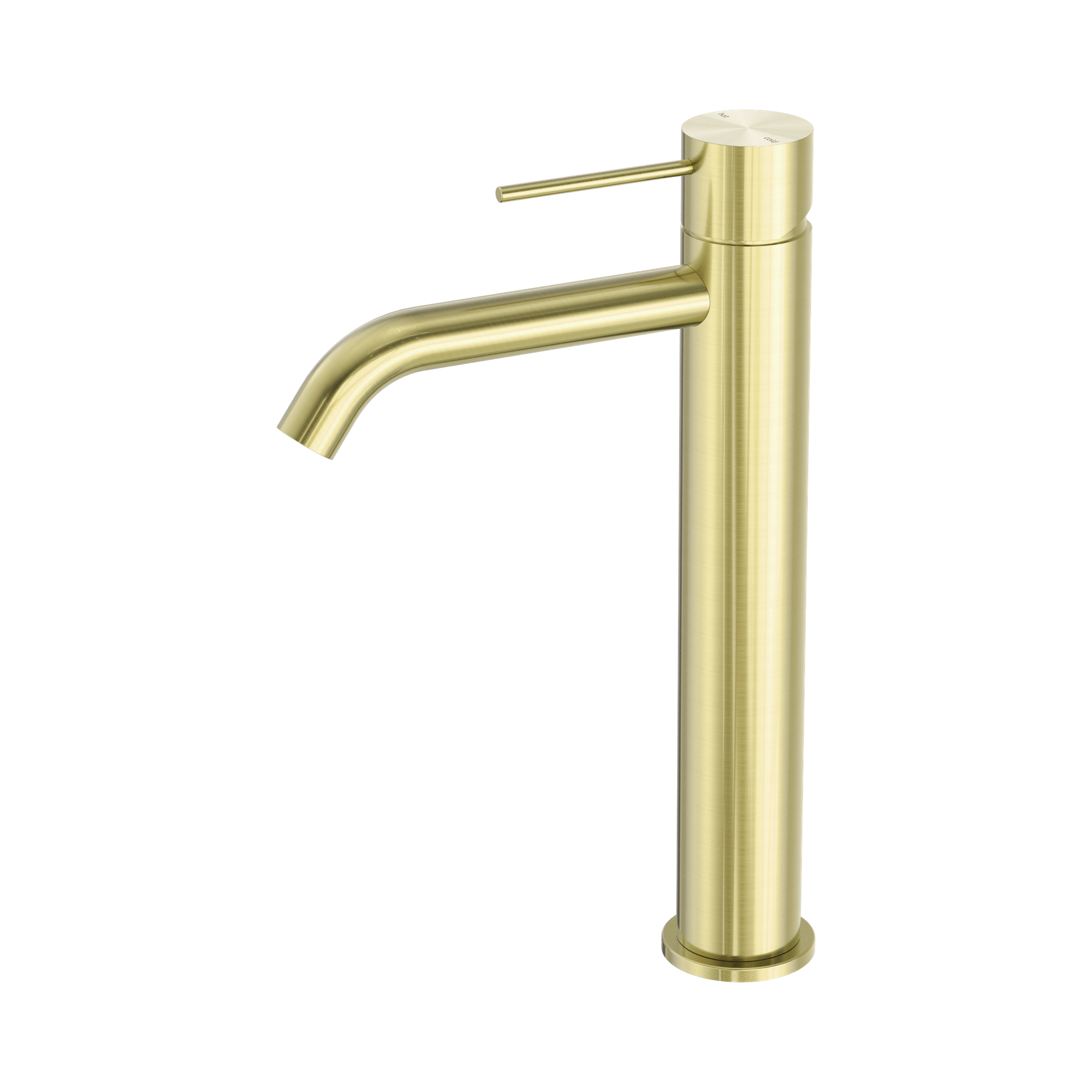 NR221901a BG Mecca Tall Basin Mixer Brushed Gold image 1