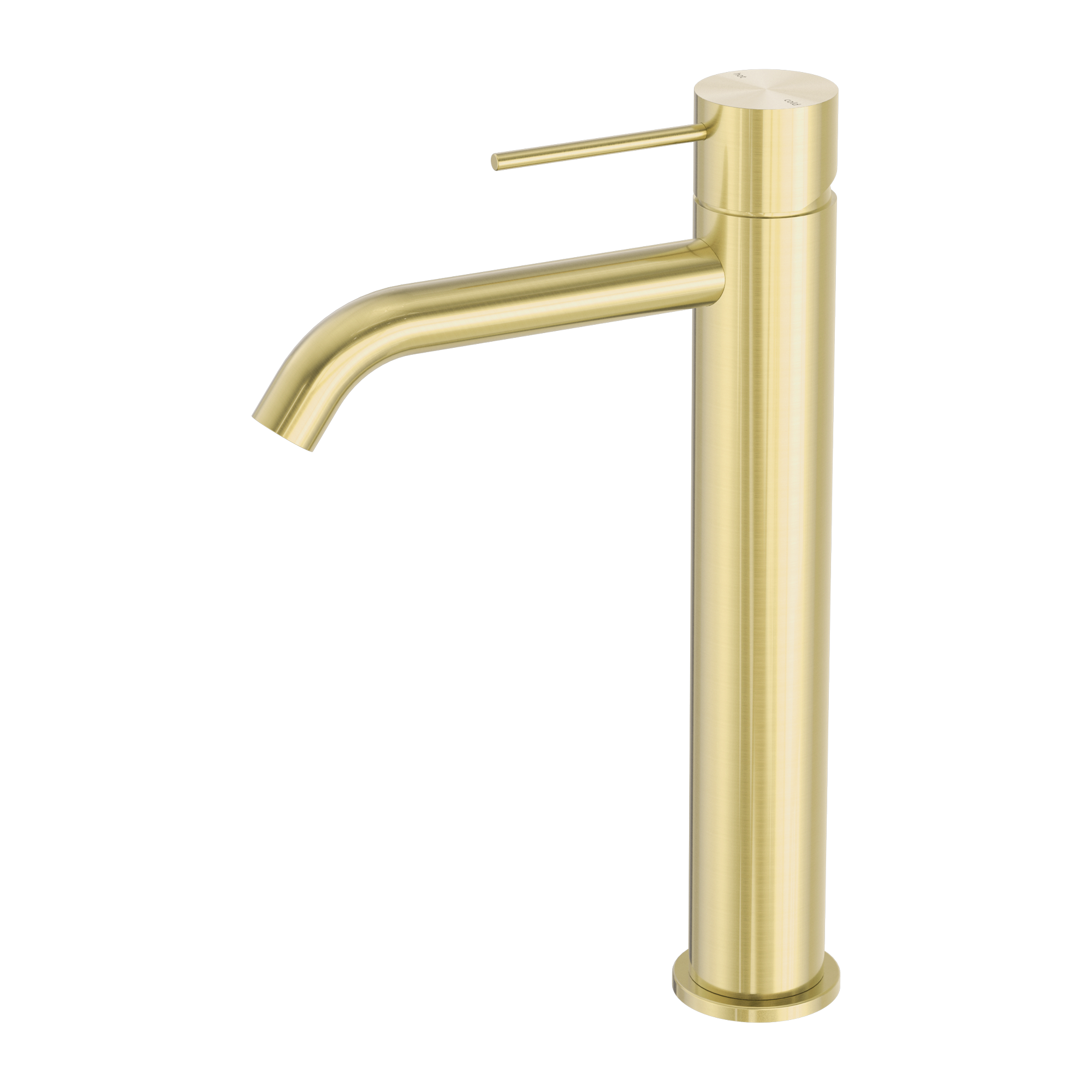 NR221901a BG Mecca Tall Basin Mixer Brushed Gold image 1