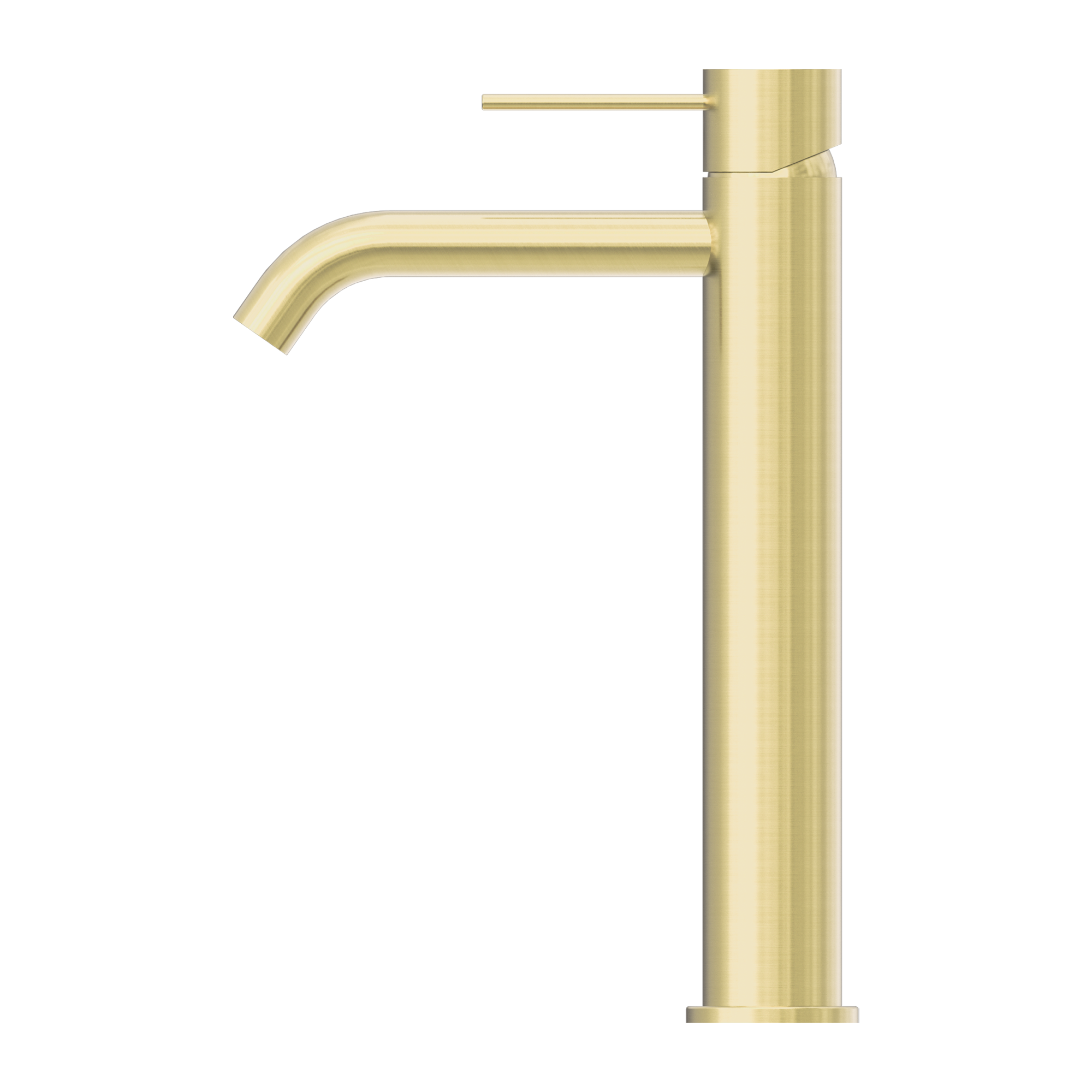 NR221901a BG Mecca Tall Basin Mixer Brushed Gold image 2
