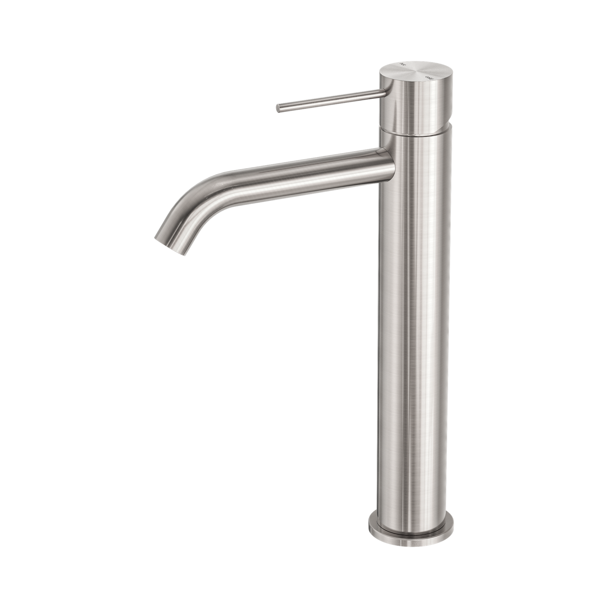 NR221901a BN Mecca Tall Basin Mixer Brushed Nickel image 1