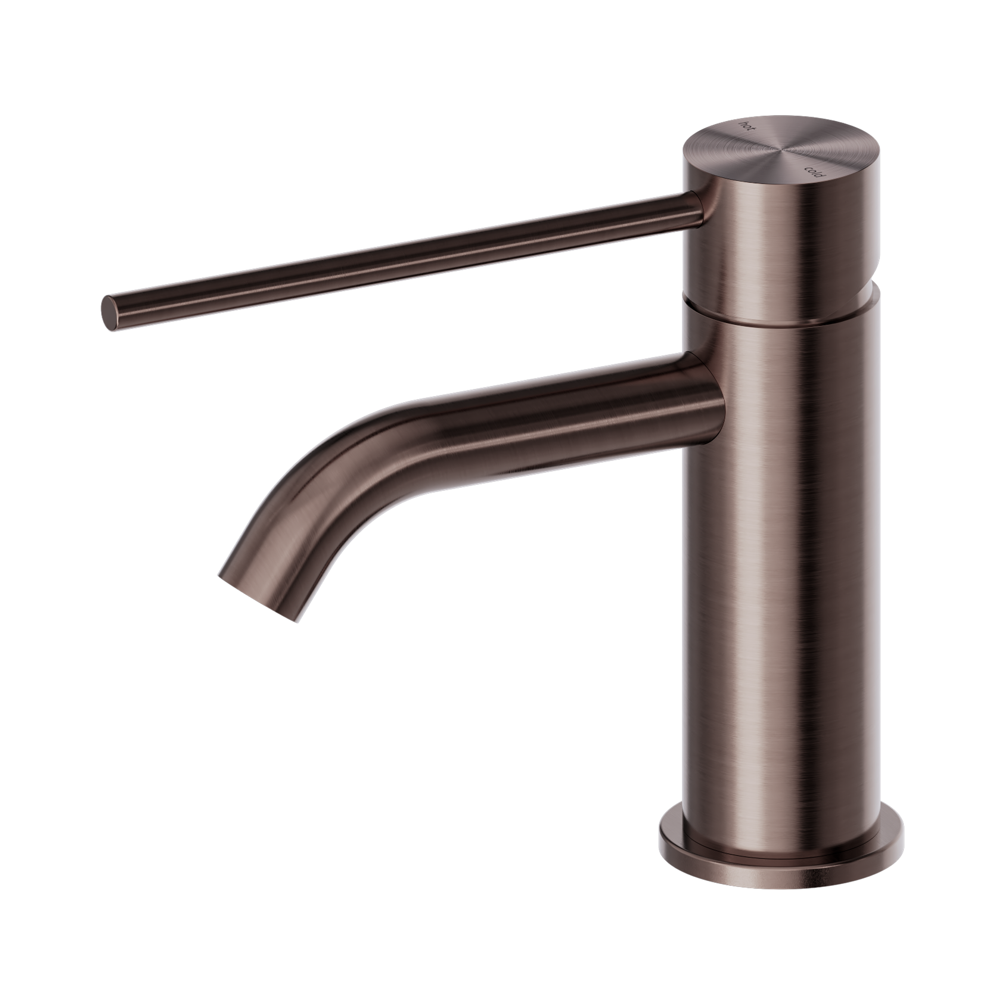 NR221901d BZ Mecca Care Basin Mixer Brushed Bronze image 1