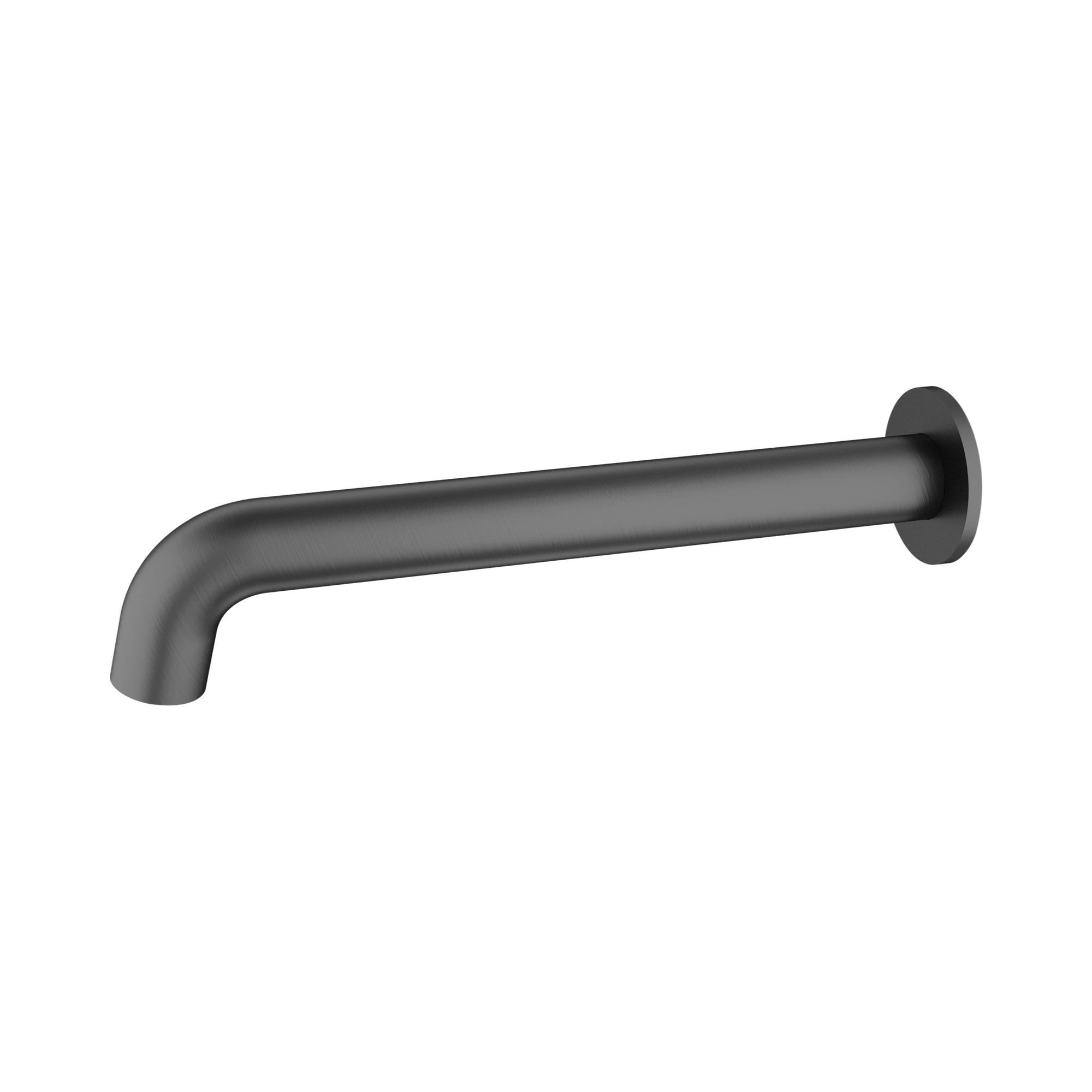 NR221903250 GM Mecca Basin Bath Spout Only 250 MM Gun Metal image 1