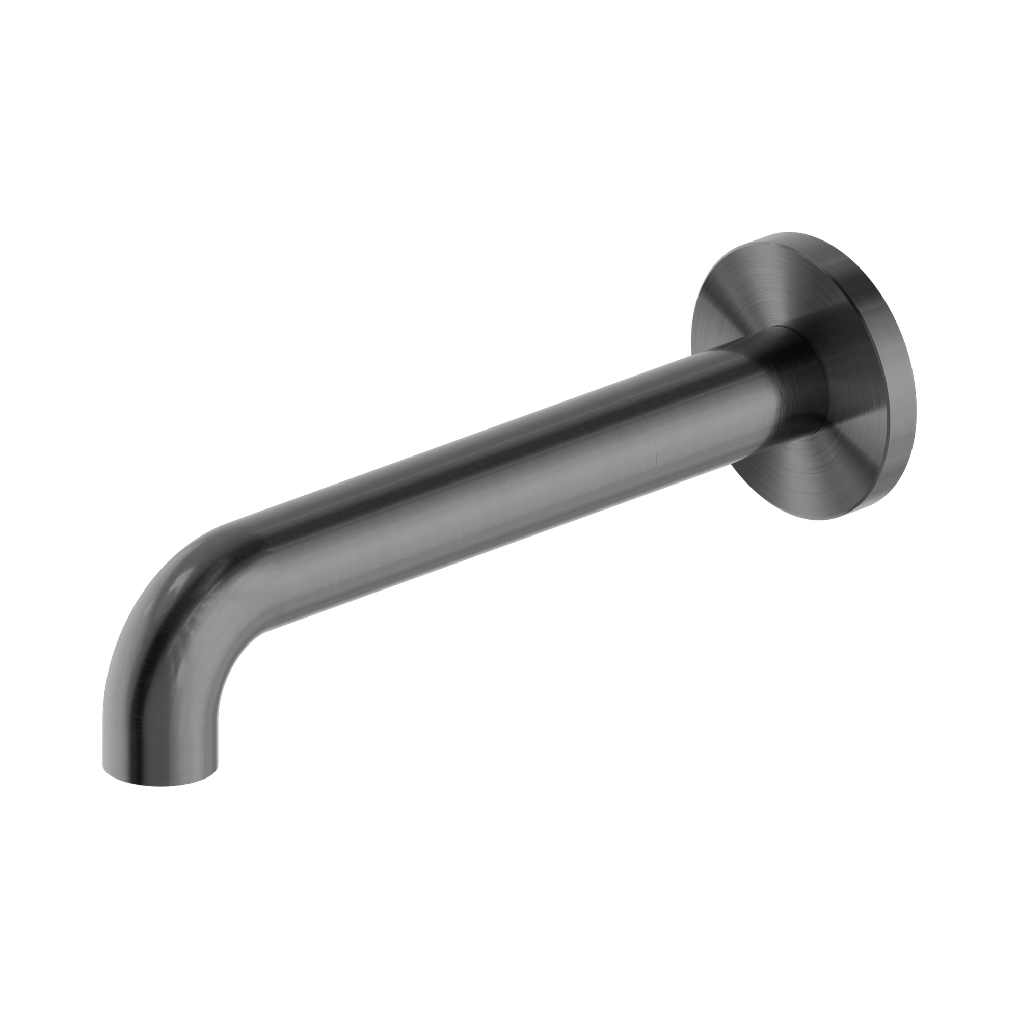 NR221903 C185 GR Mecca Basin Bath Spout Only 185mm Graphite image 1