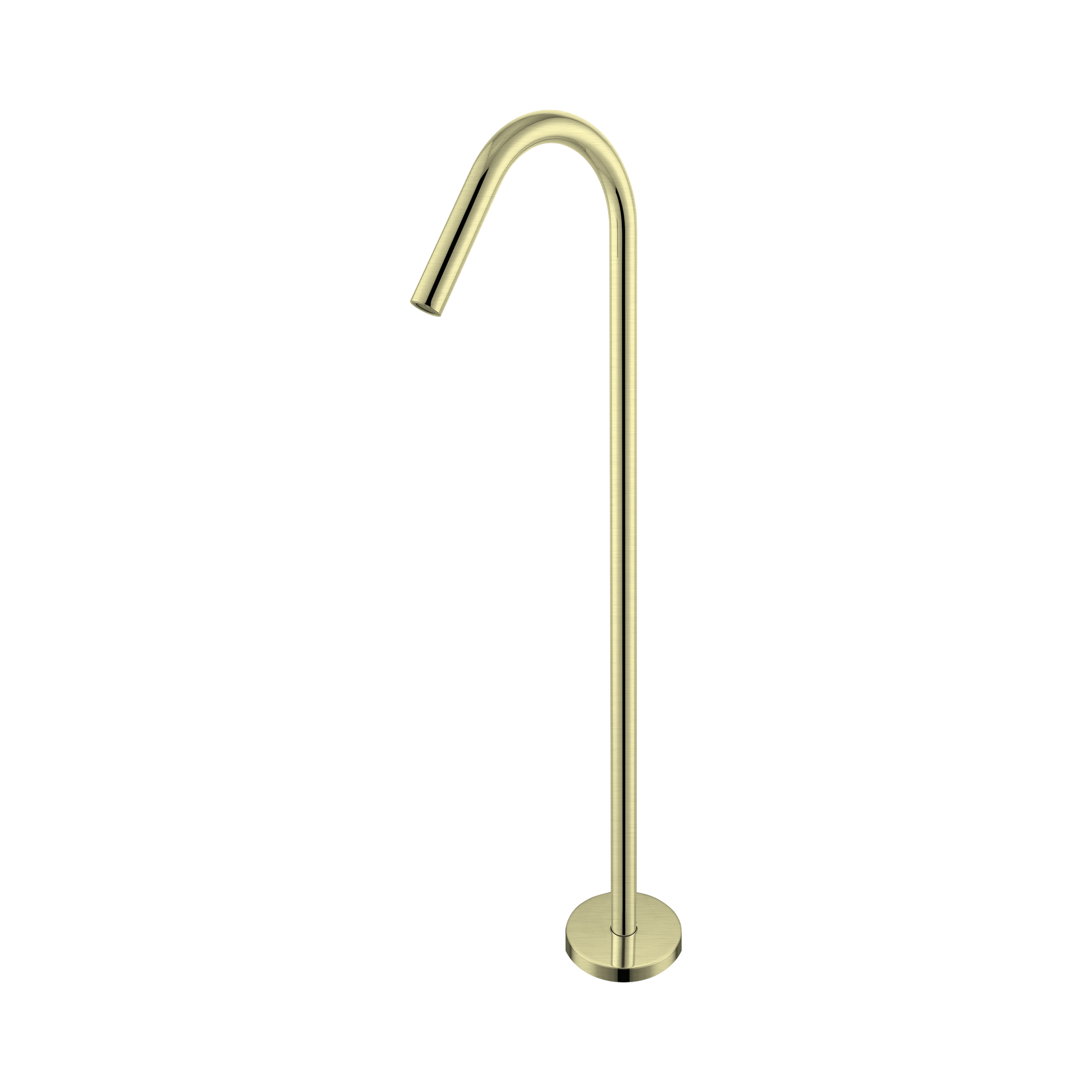 NR221903a BG Mecca Freestanding Bath Spout Only Brushed Gold image 1