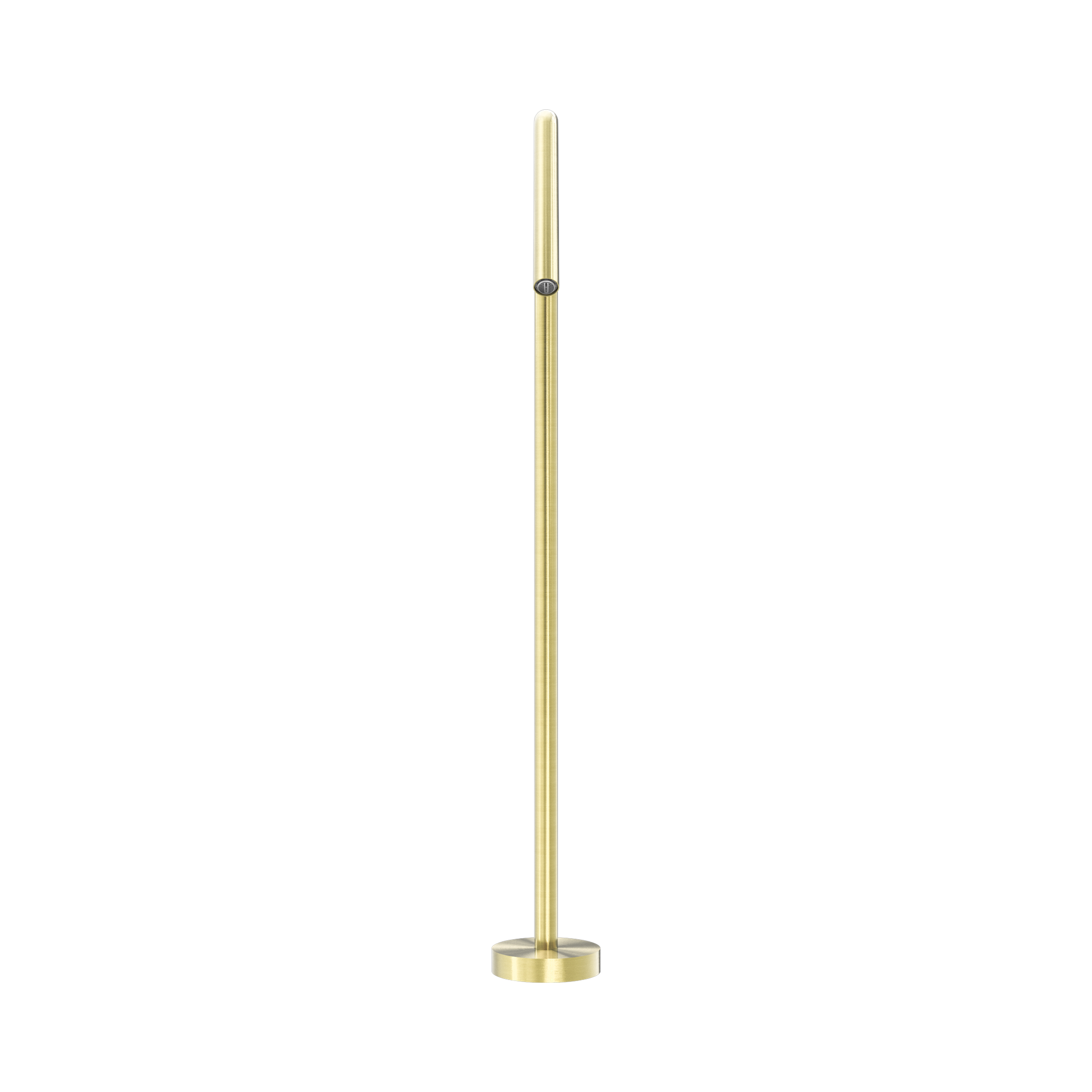 NR221903a BG Mecca Freestanding Bath Spout Only Brushed Gold image 2