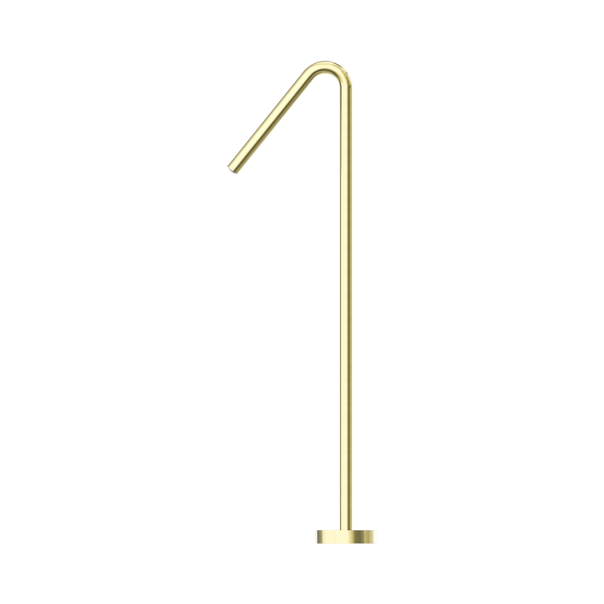 NR221903a BG Mecca Freestanding Bath Spout Only Brushed Gold image 3