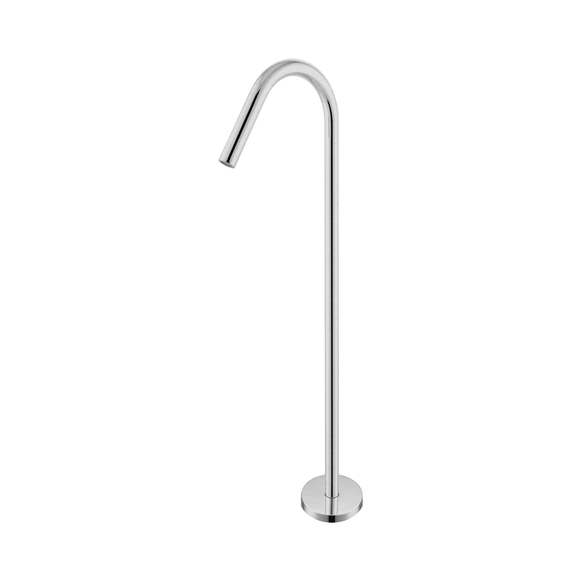 NR221903a BN Mecca Freestanding Bath Spout Only Brushed Nickel image 1