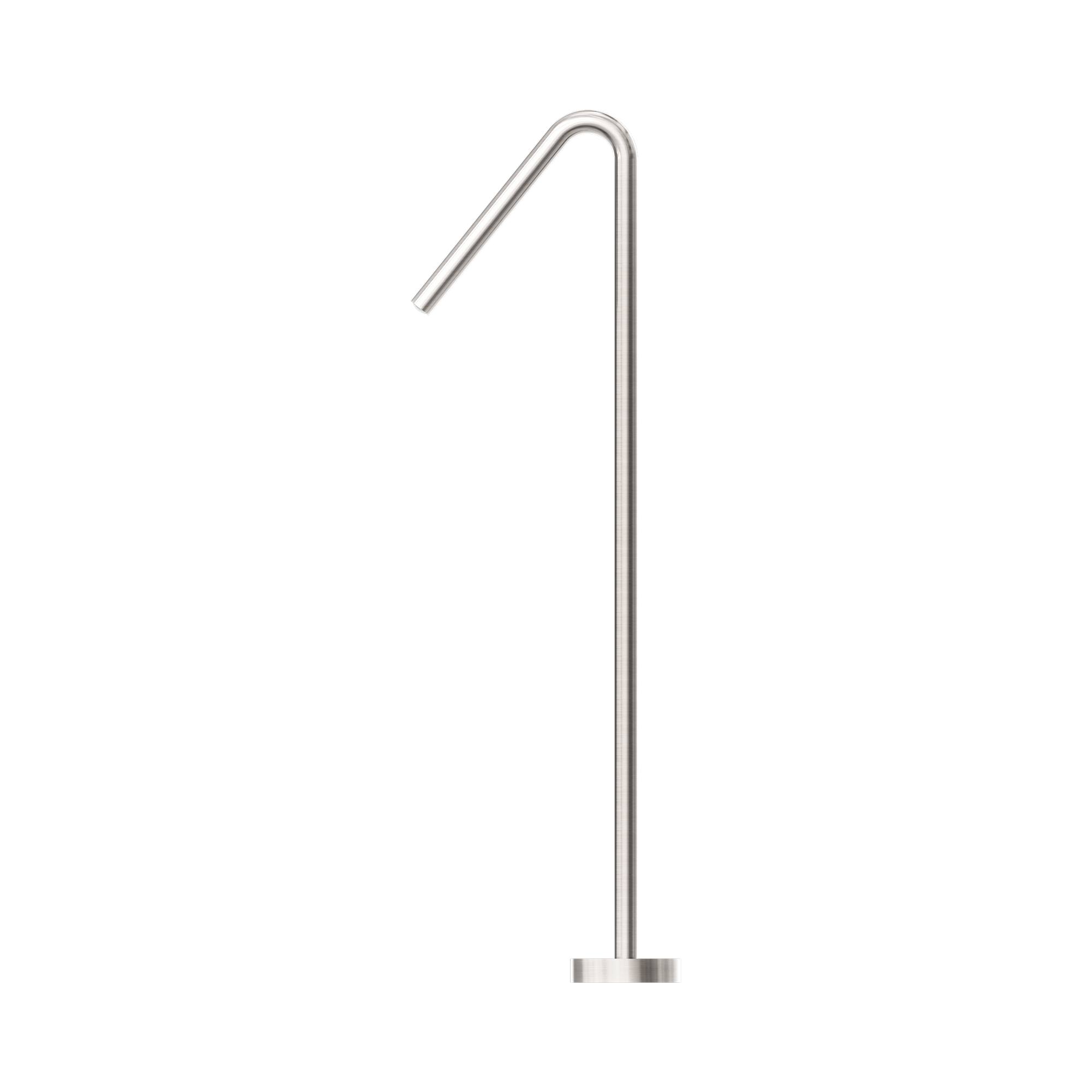 NR221903a BN Mecca Freestanding Bath Spout Only Brushed Nickel image 3