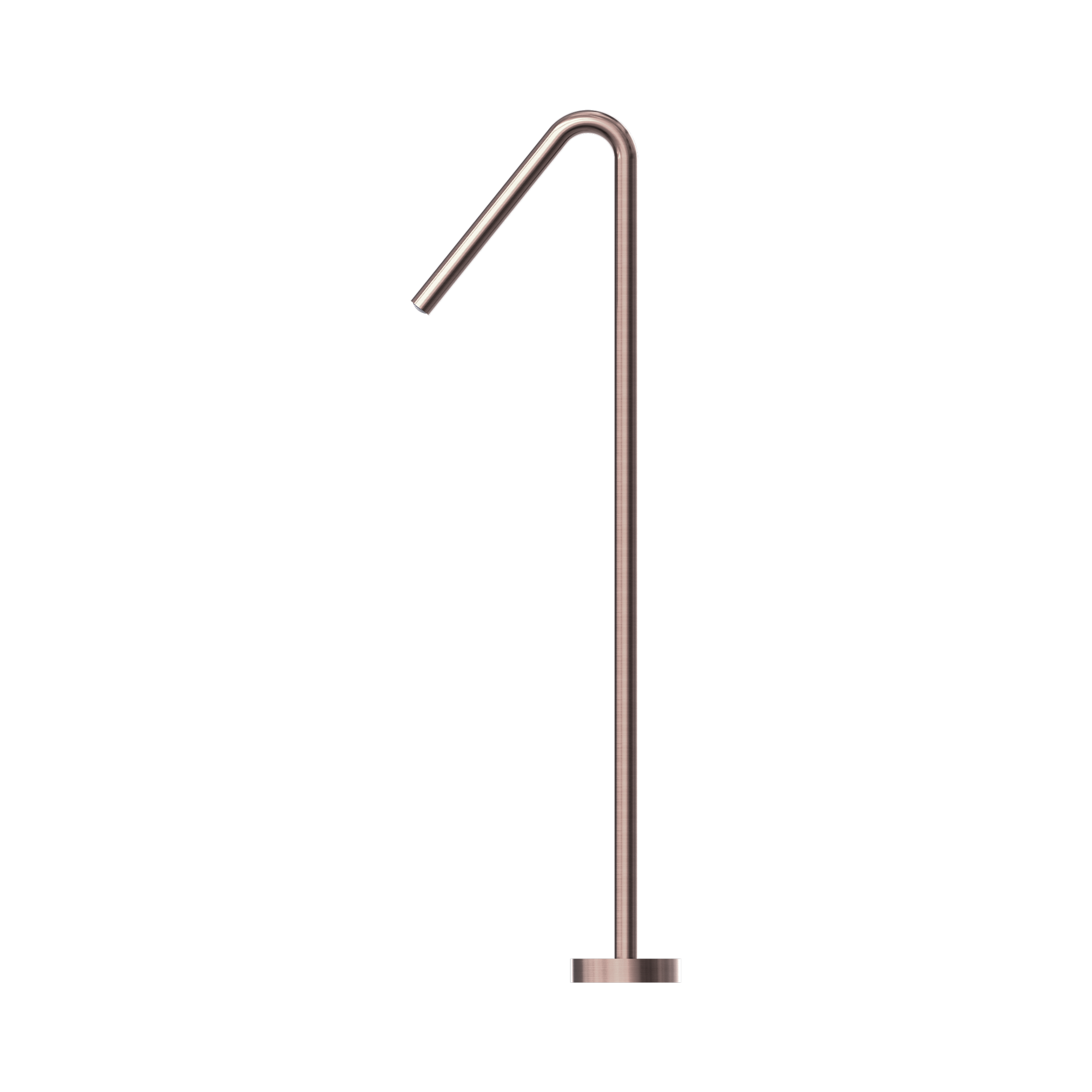 NR221903a BZ Mecca Freestanding Bath Spout Only Brushed Bronze image 3