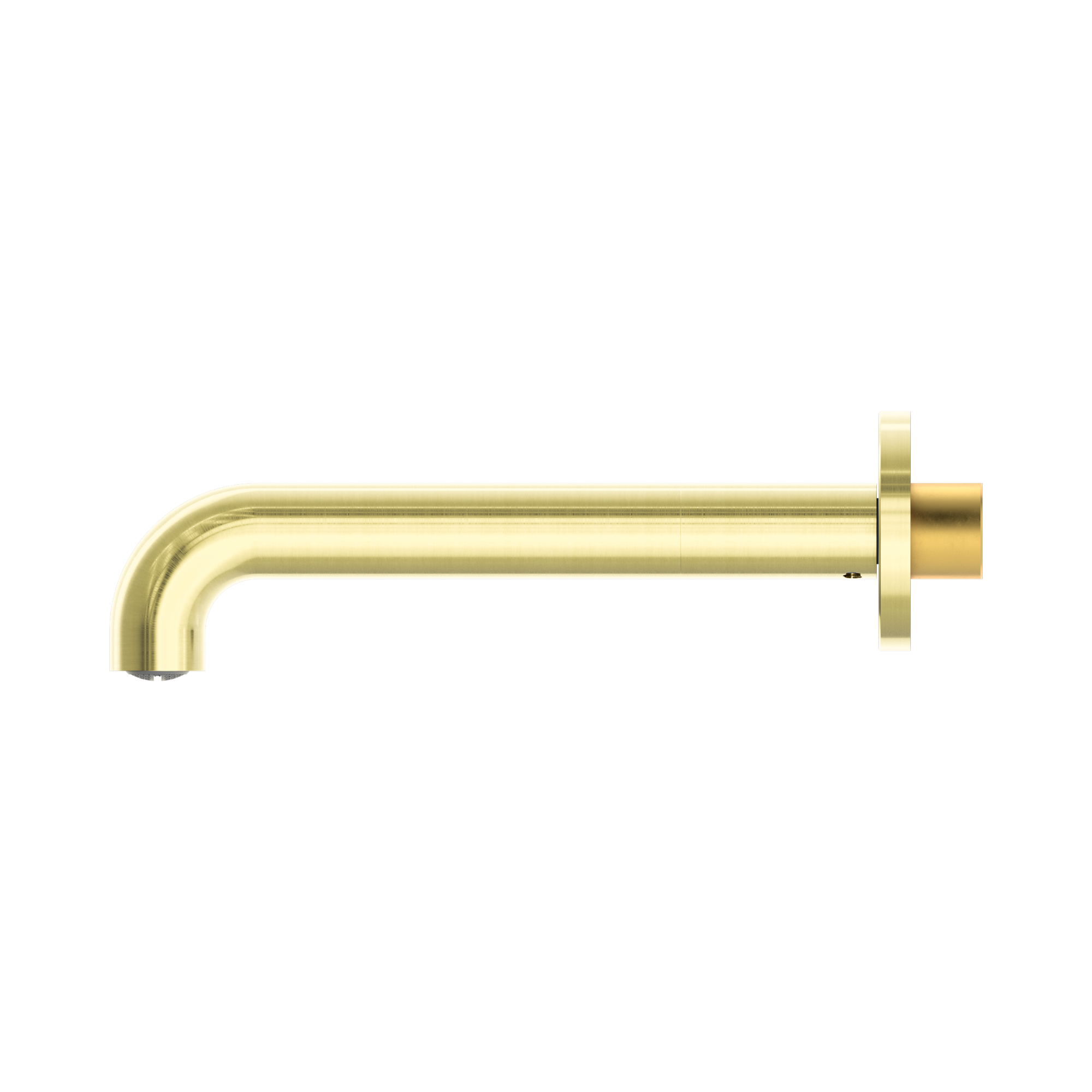 NR221903c185 BG Mecca Basin Bath Spout Only 185mm Brushed Gold image 3