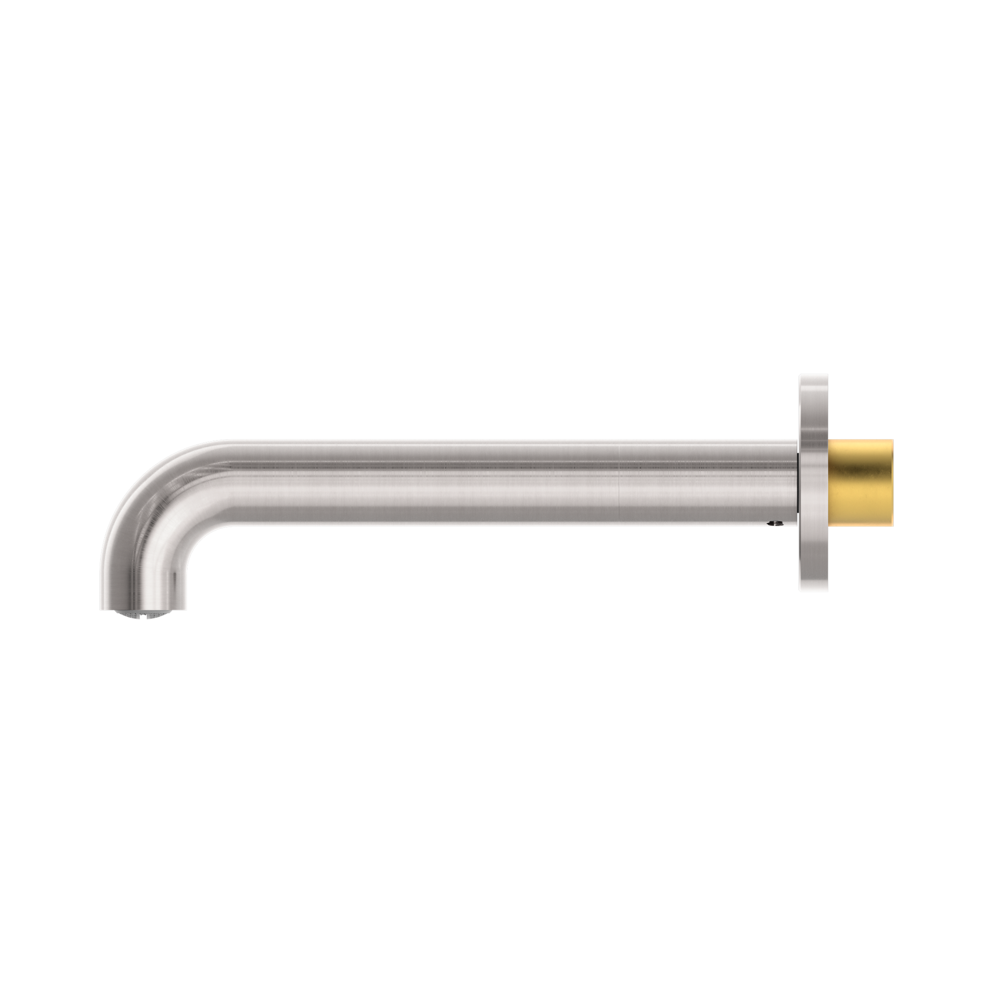 NR221903c185 BN Mecca Basin Bath Spout Only 185mm Brushed Nickel image 3