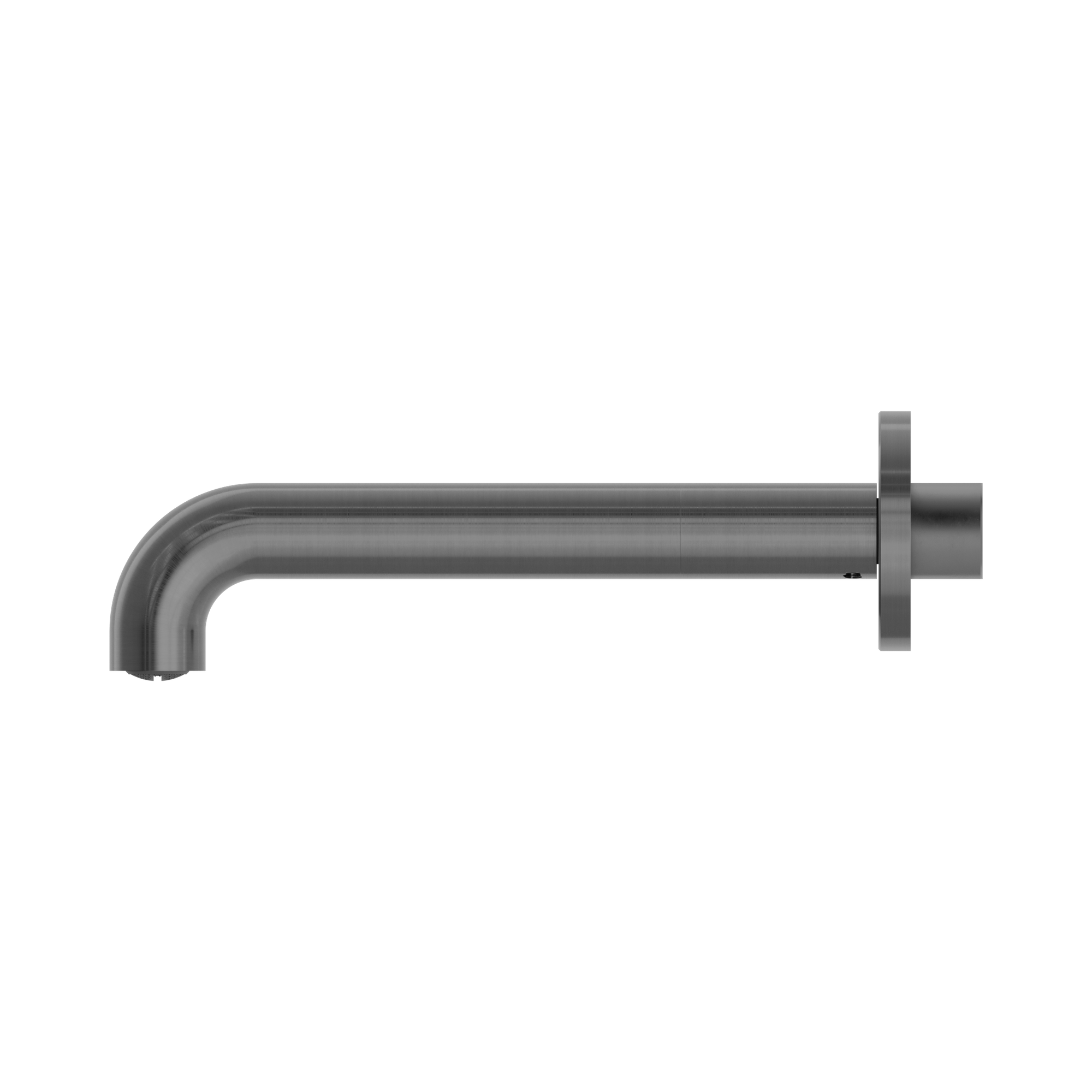 NR221903c185 GM Mecca Basin Bath Spout Only 185mm Gun Metal image 3