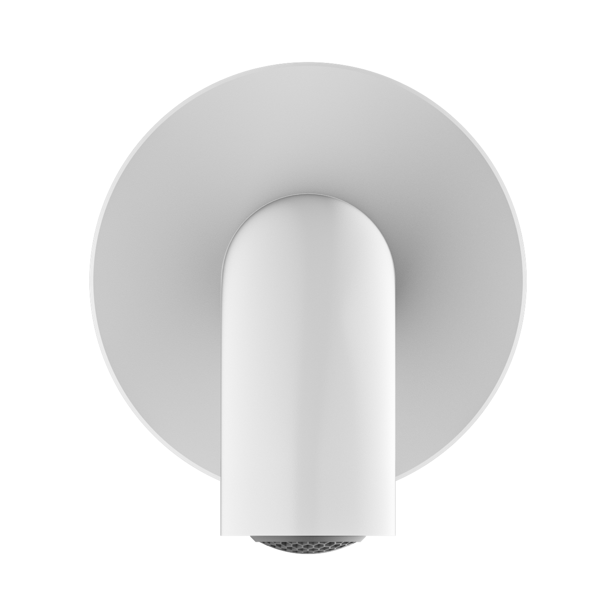 NR221903c185 MW Mecca Basin Bath Spout Only 185mm Matte White image 2