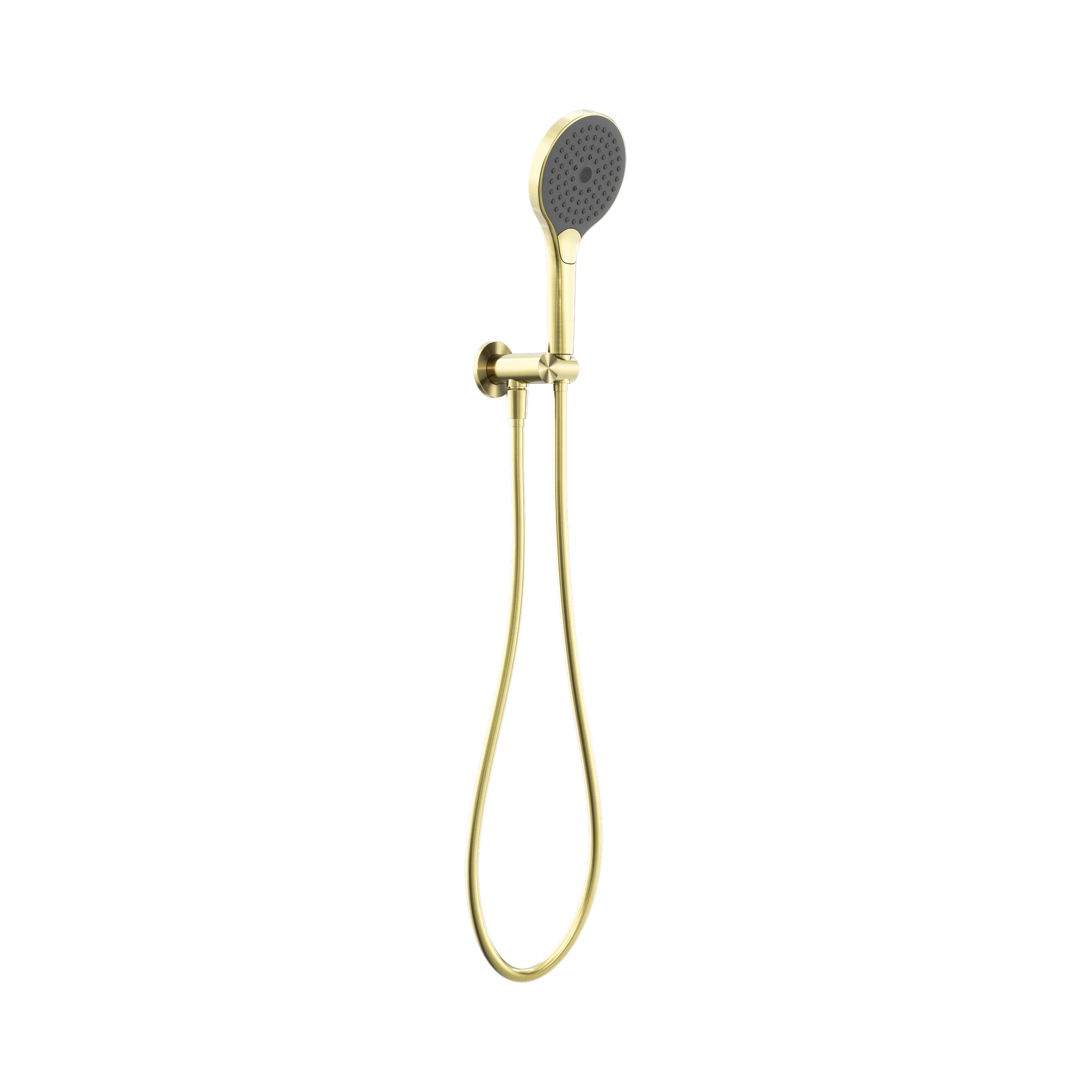 NR221905 FBG Mecca Shower On Bracket With Air Shower II Brushed Gold image 1