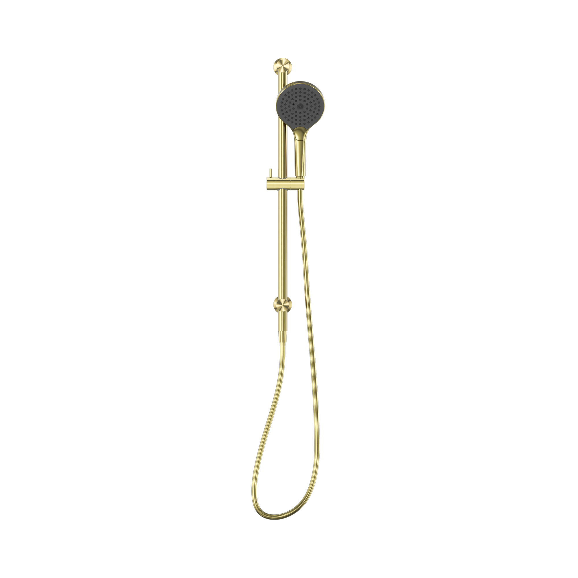 NR221905 GBG Mecca Shower Rail With Air Shower II Brushed Gold image 2