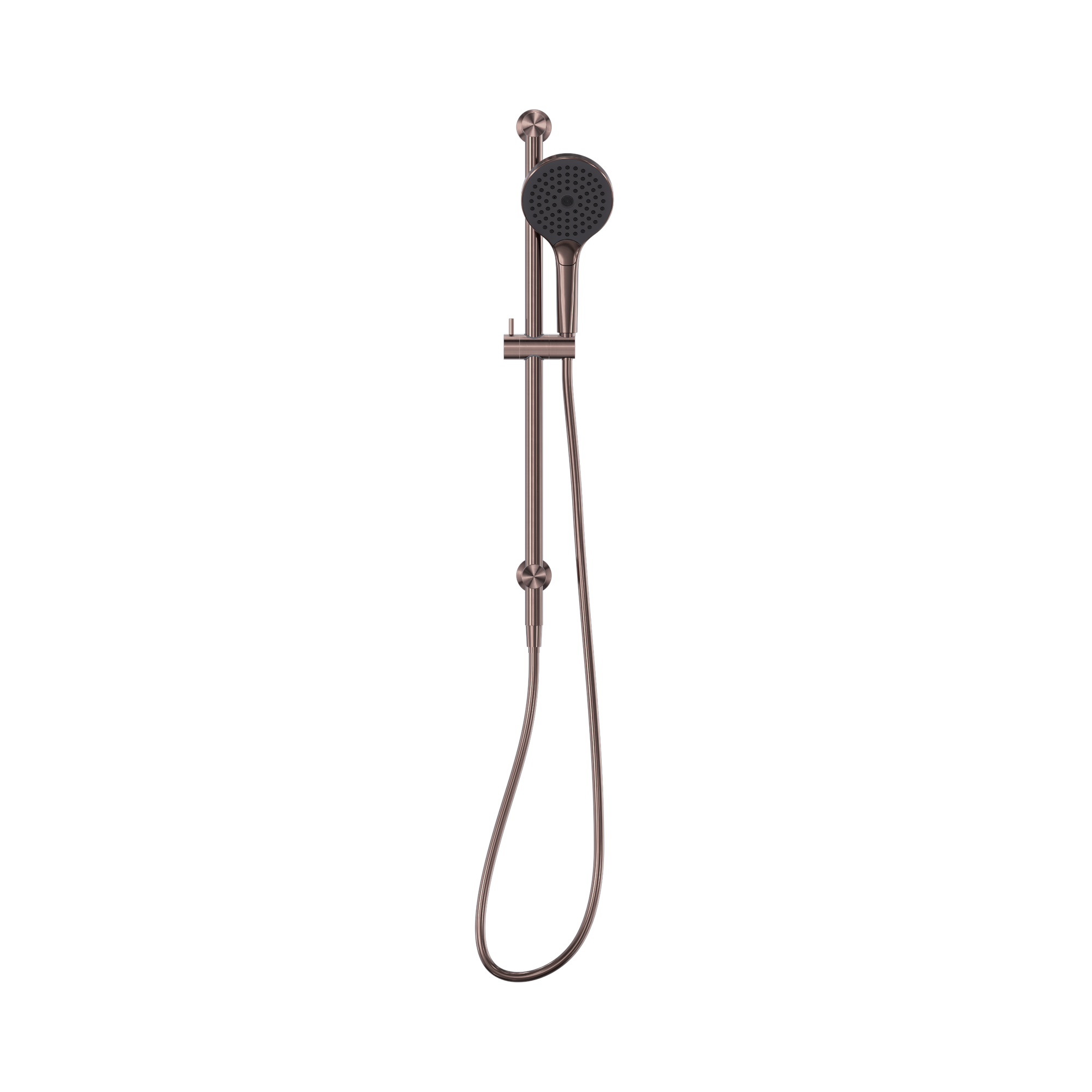 NR221905 GBZ Mecca Shower Rail With Air Shower II Brushed Bronze image 2