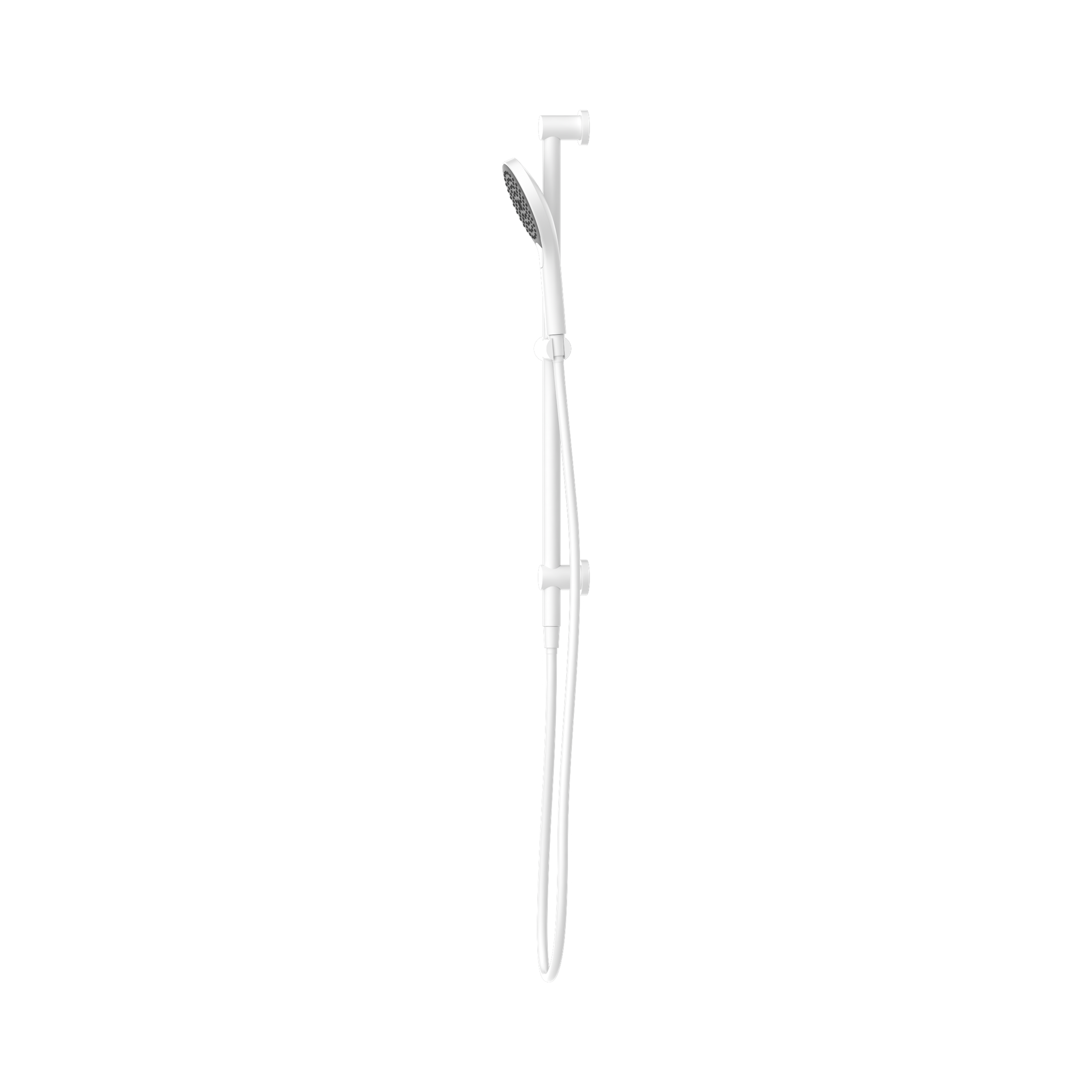NR221905 GMW Mecca Shower Rail With Air Shower II Matte White image 3