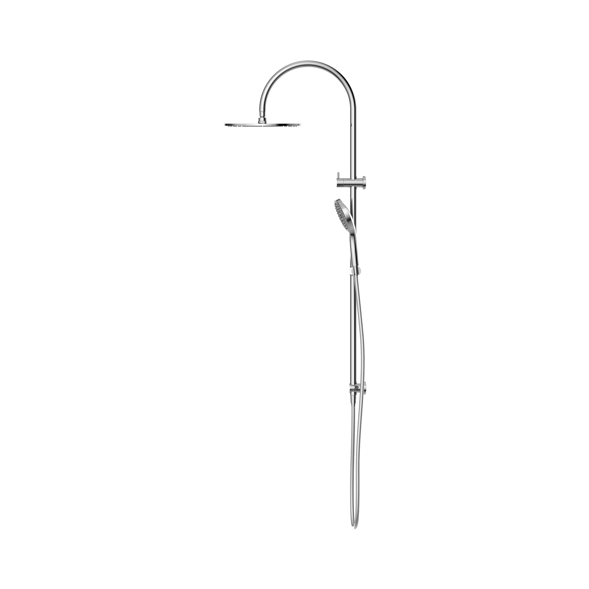 NR221905 HCH Mecca Twin Shower With Air Shower II Chrome image 3