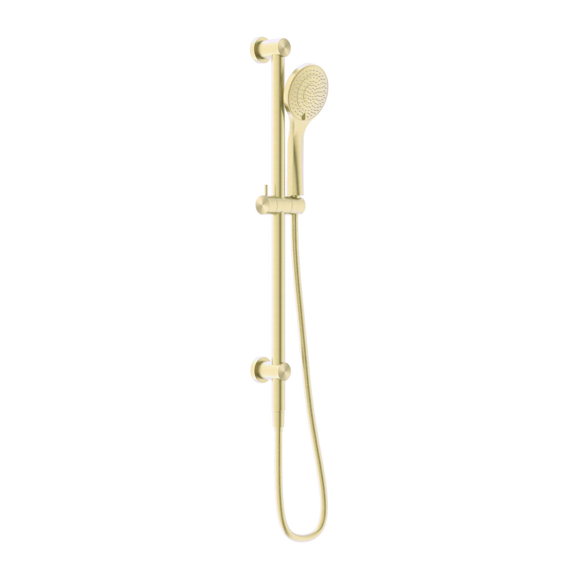 NR221905a BG Mecca Shower Rail With Air Shower Brushed Gold image 1