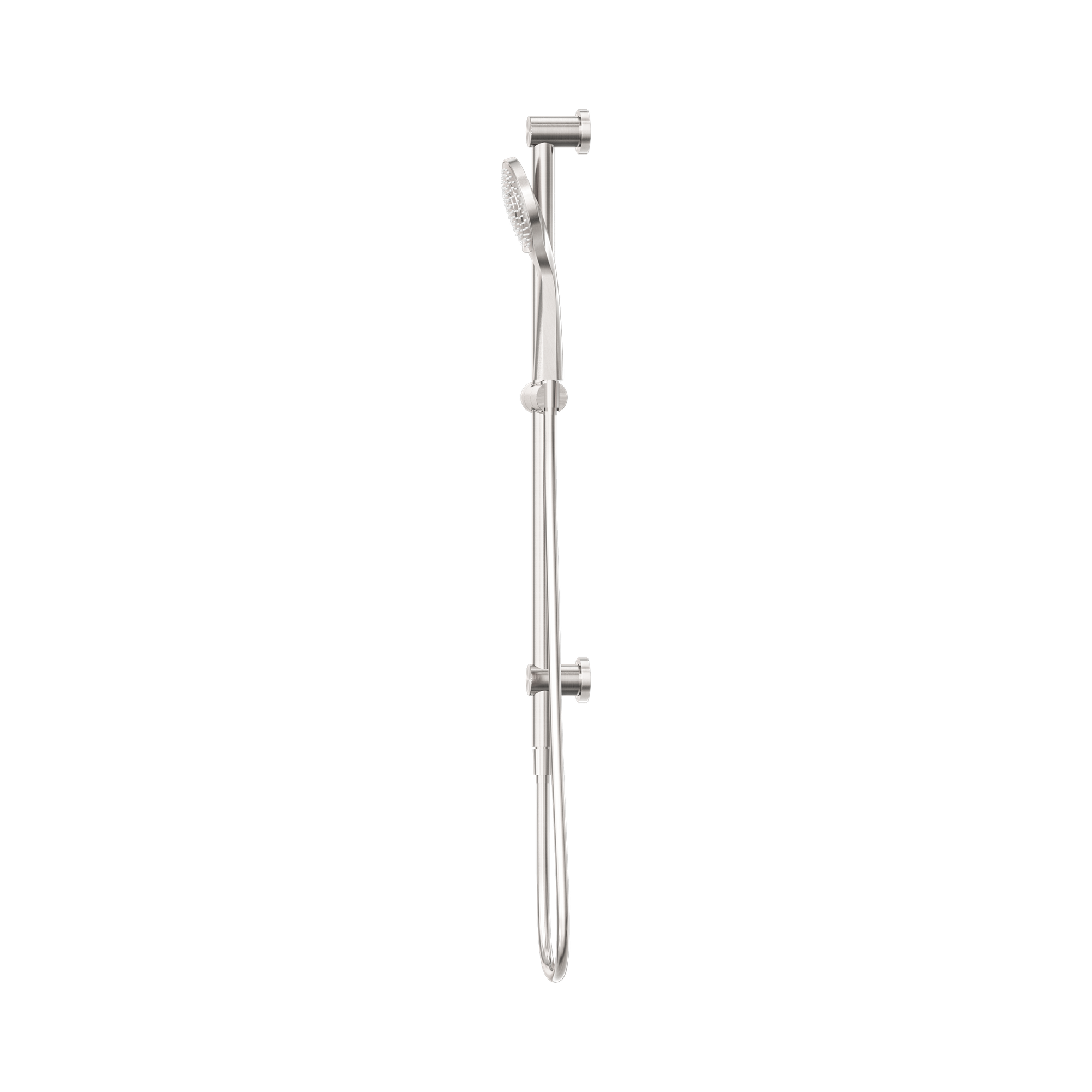 NR221905a BN Mecca Shower Rail With Air Shower Brushed Nickel image 3