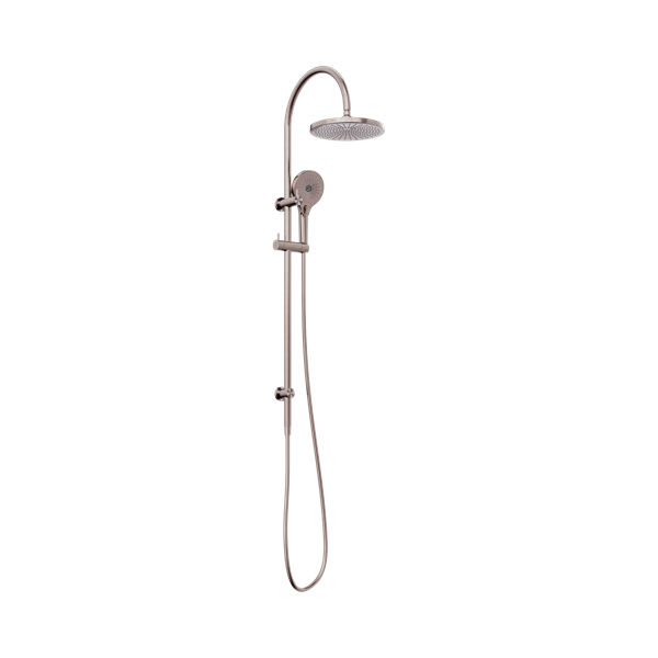 NR221905e BZ Mecca Twin Shower Brushed Bronze Thumb